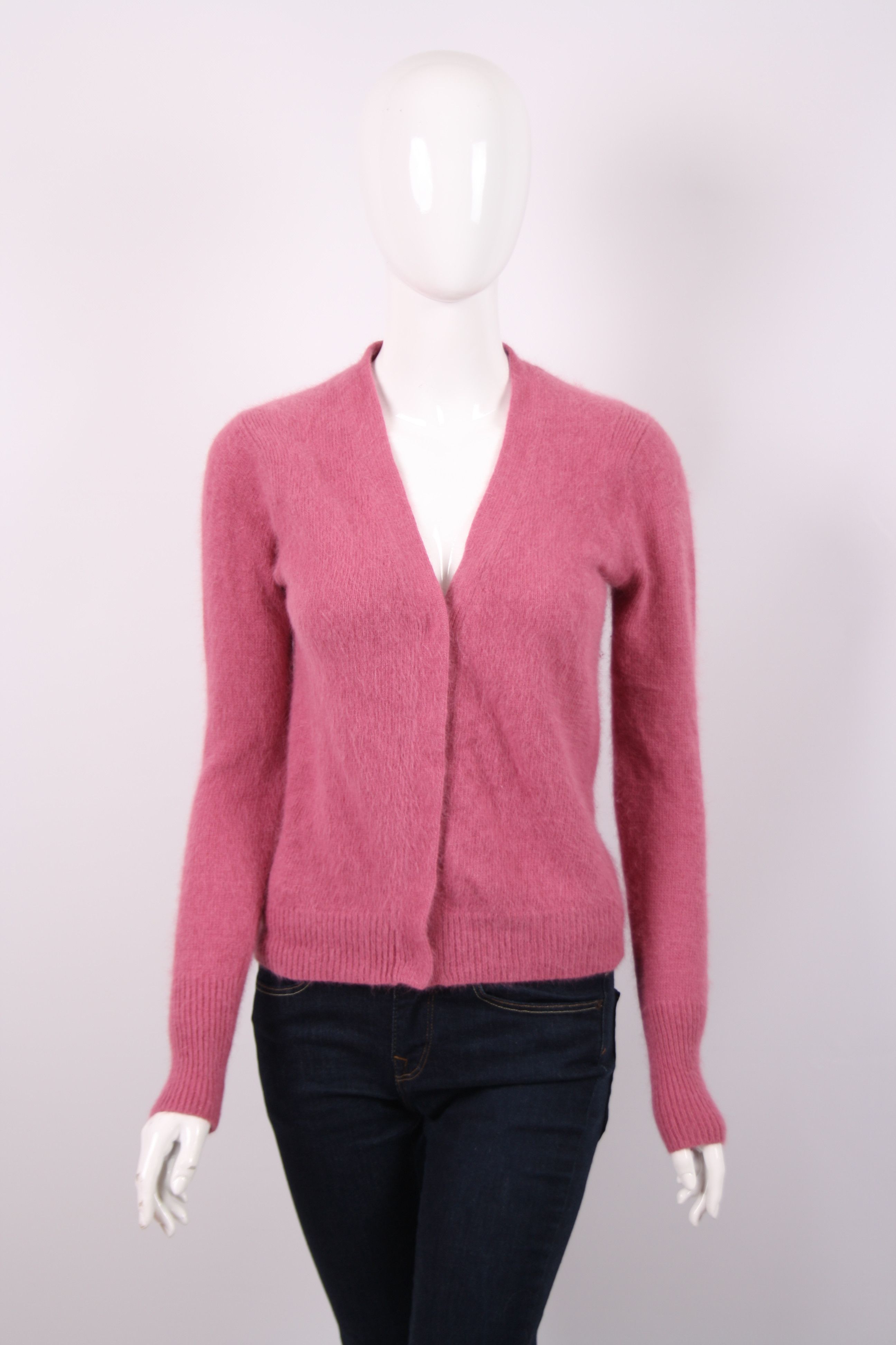 Acne Studios Acne Studios Lesley Angora Cardigan Size S / US 4 / IT 40 - 1 Thumbnail