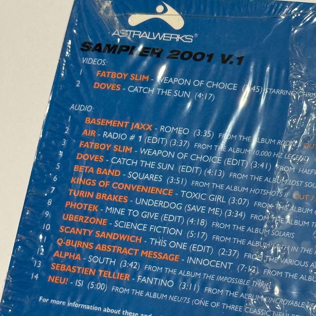 Levi's VTG Astralwerks Sampler 2001 V1 Enhanced CD Fatboy Slim RARE Size ONE SIZE - 6 Thumbnail