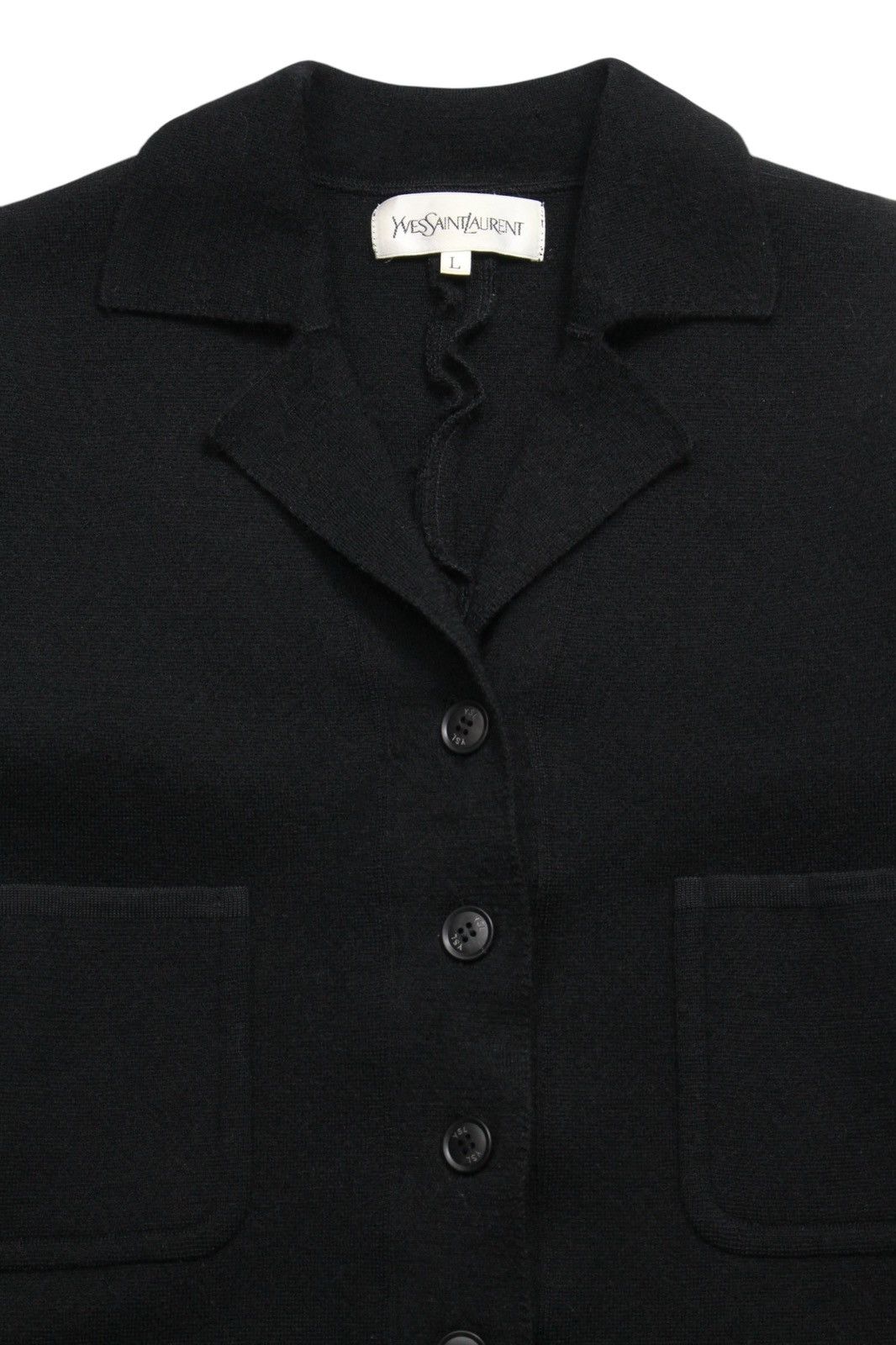 Saint Laurent Paris 1990S YVES SAINT LAURENT WOOL DRESS SHIRTS Size L / US 10 / IT 46 - 2 Thumbnail