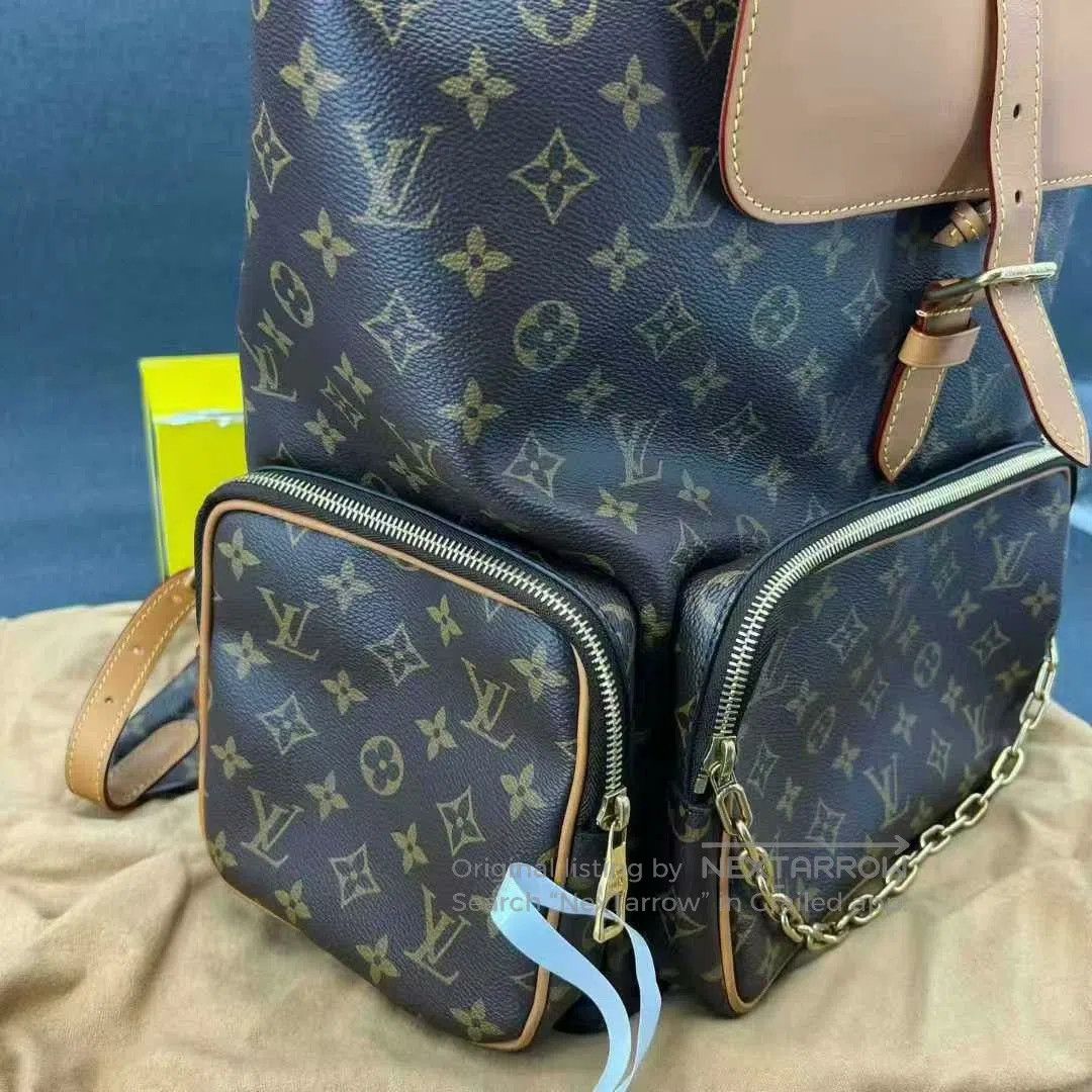 Louis Vuitton vintage lv trio chain backpack. Size ONE SIZE - 5 Thumbnail