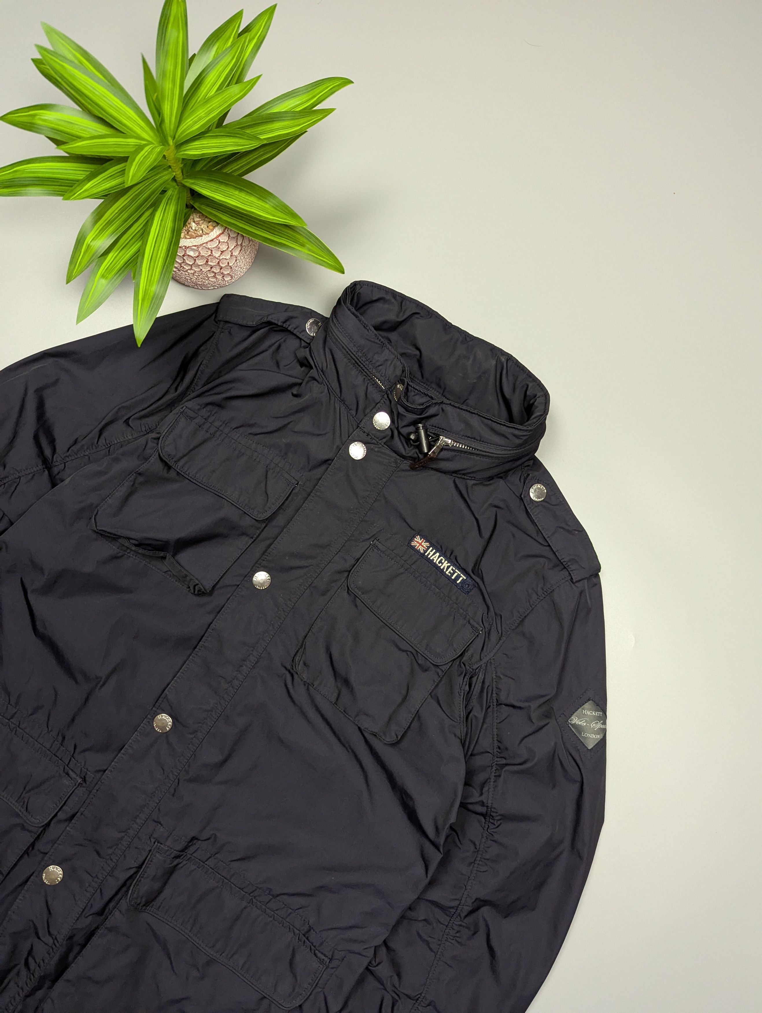 Hackett London Velospeed Jacket Men’s XS/S Dark Navy