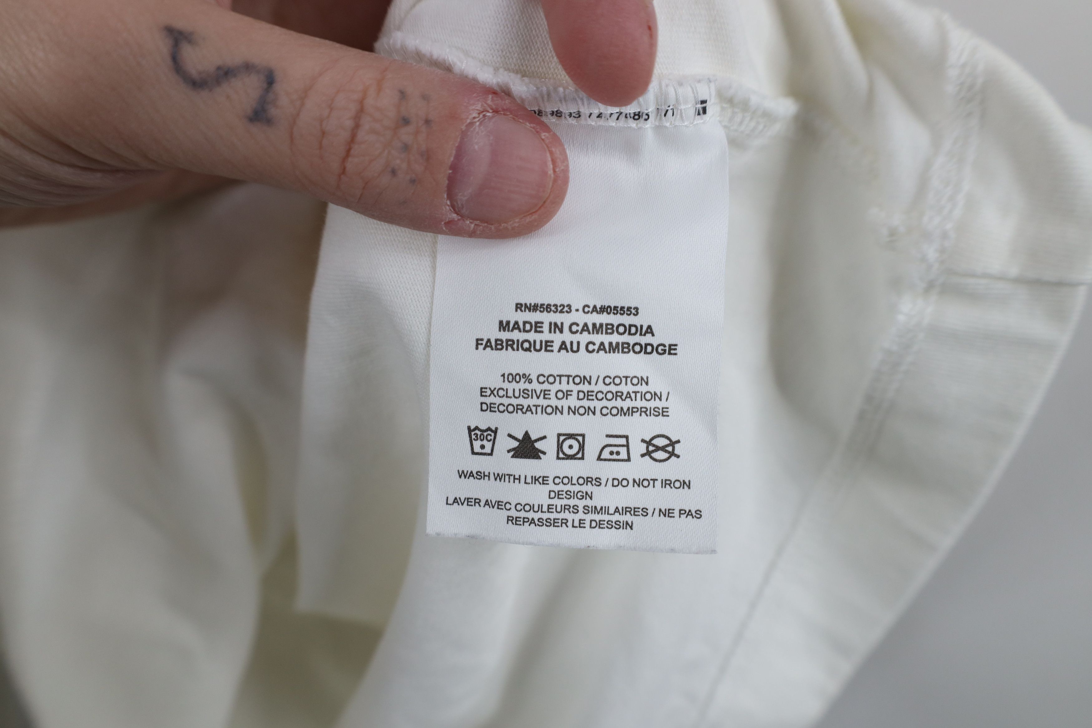 Nike Nike Air Jordan Jumpman Short Sleeve T-Shirt White Cotton Size US S / EU 44-46 / 1 - 10 Thumbnail