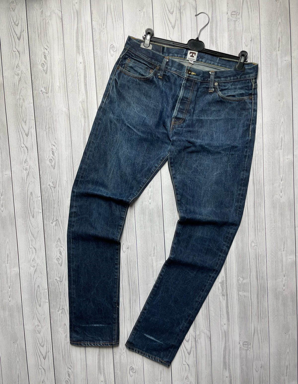 Tellason × Vintage Vintage Tellason USA jeans denim rare size 36 distressed Size US 36 / EU 52 - 1 Thumbnail