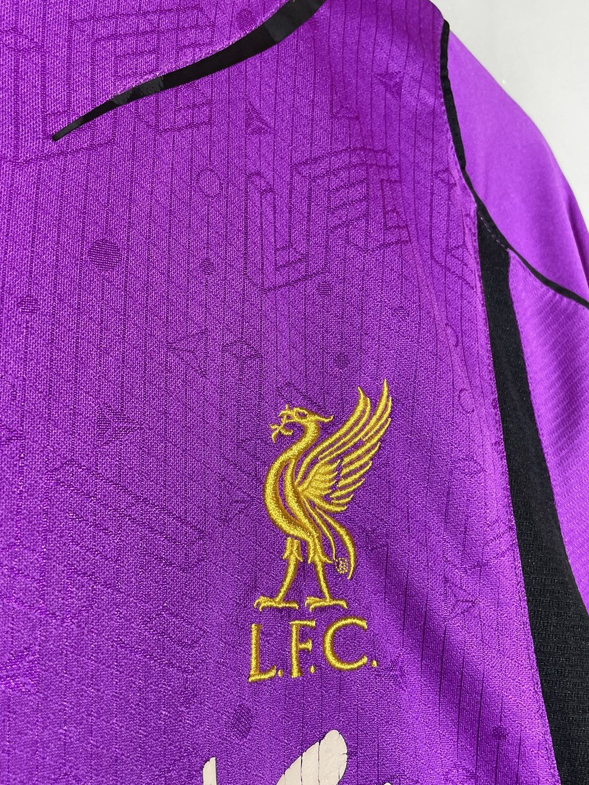 Warrior Liverpool 2014/15 Goalkeeper Home Y2k Hype Football Shirt Size US L / EU 52-54 / 3 - 4 Thumbnail