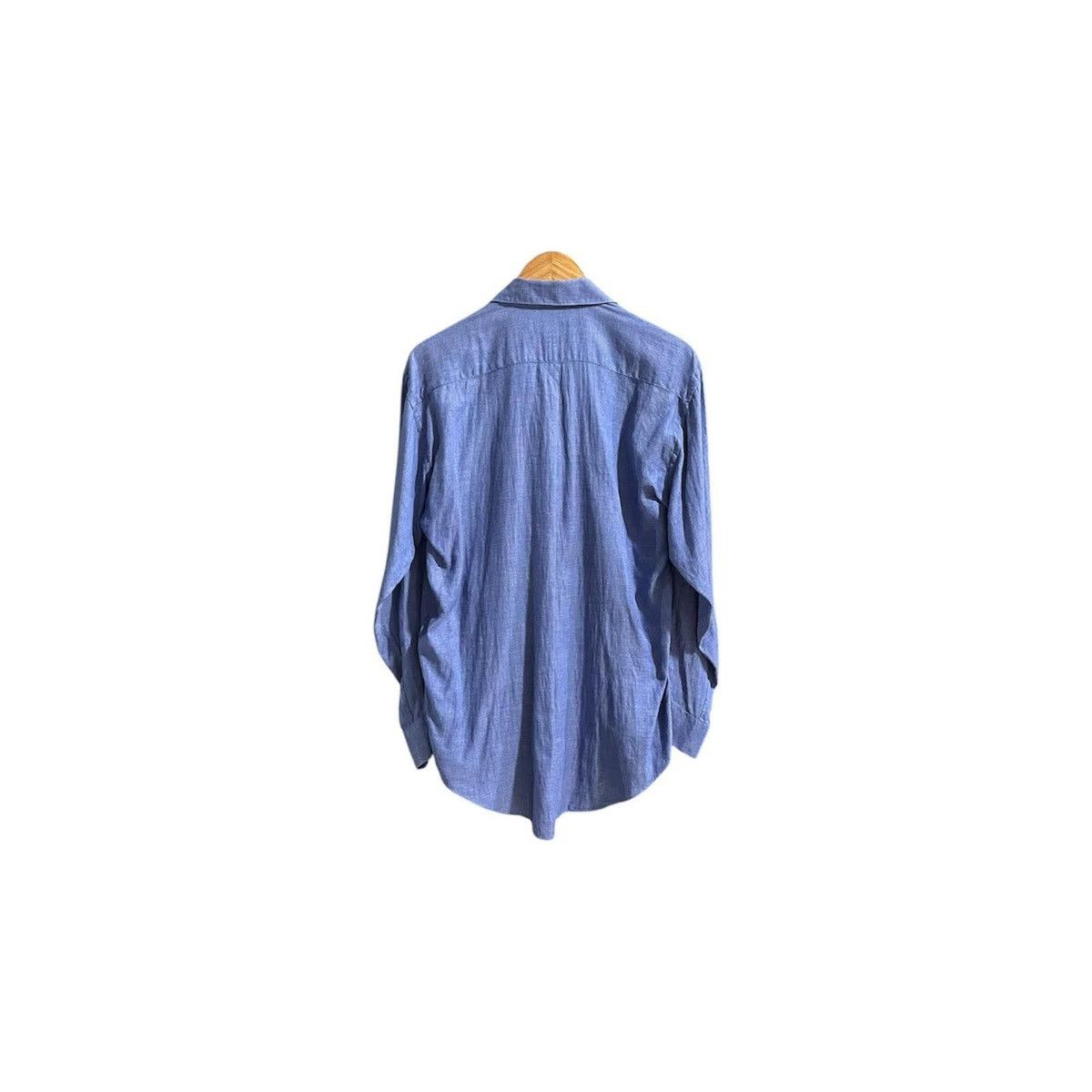 Issey Miyake × Japanese Brand × Vintage 🔥Vintage IM Issey Miyake Shirt Hidden Buttons Long Sleeve Size US L / EU 52-54 / 3 - 8 Thumbnail