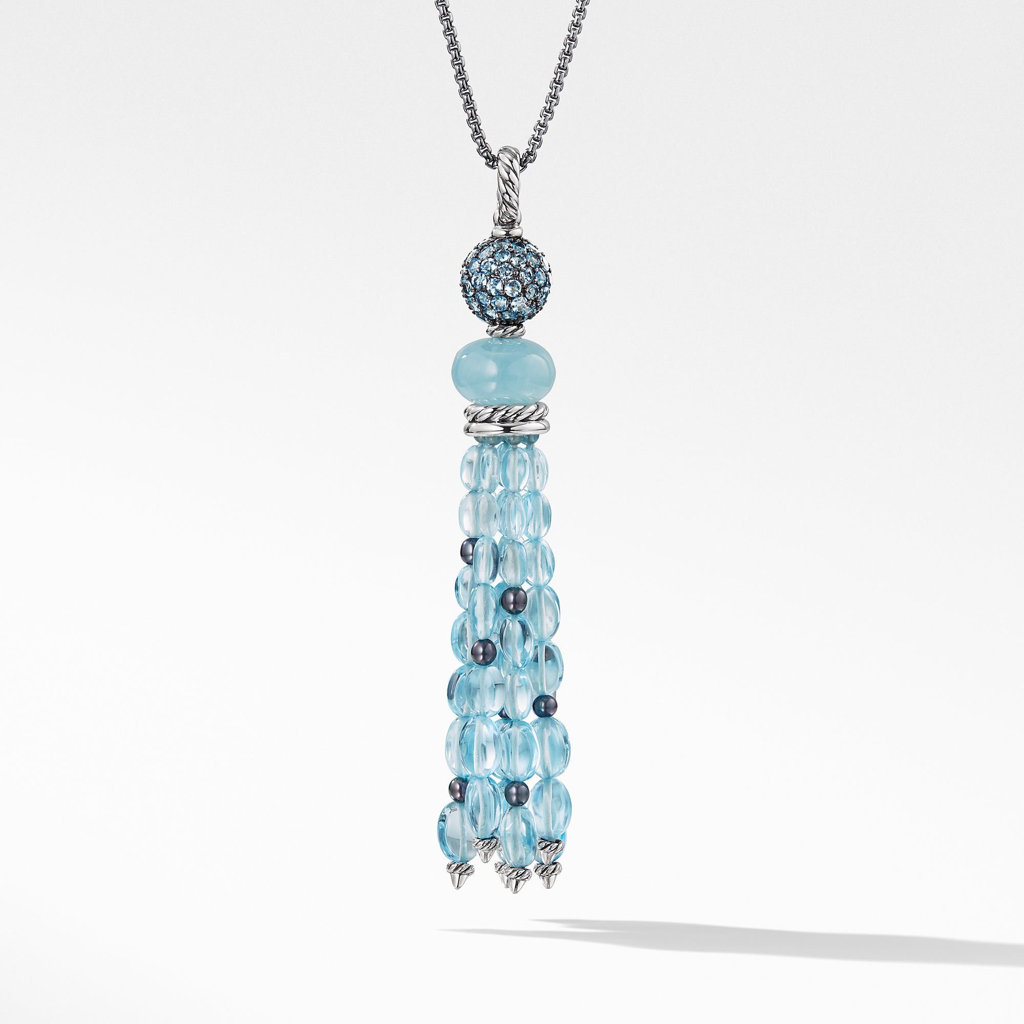 David Yurman o1w1db10526 N13250 Size:7/Necklace in Sky Blue/Silver Size ONE SIZE - 1 Preview