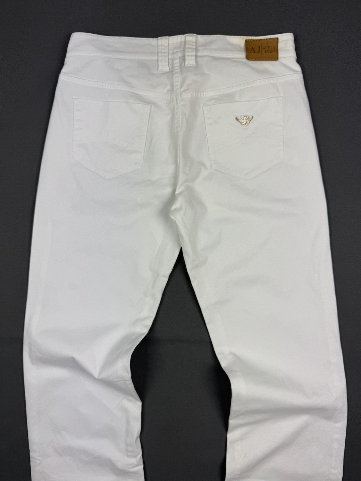 Armani Y2K Vintage Armani Jeans Basic White Women’s Pants Size 30" / US 8 / IT 44 - 11 Thumbnail
