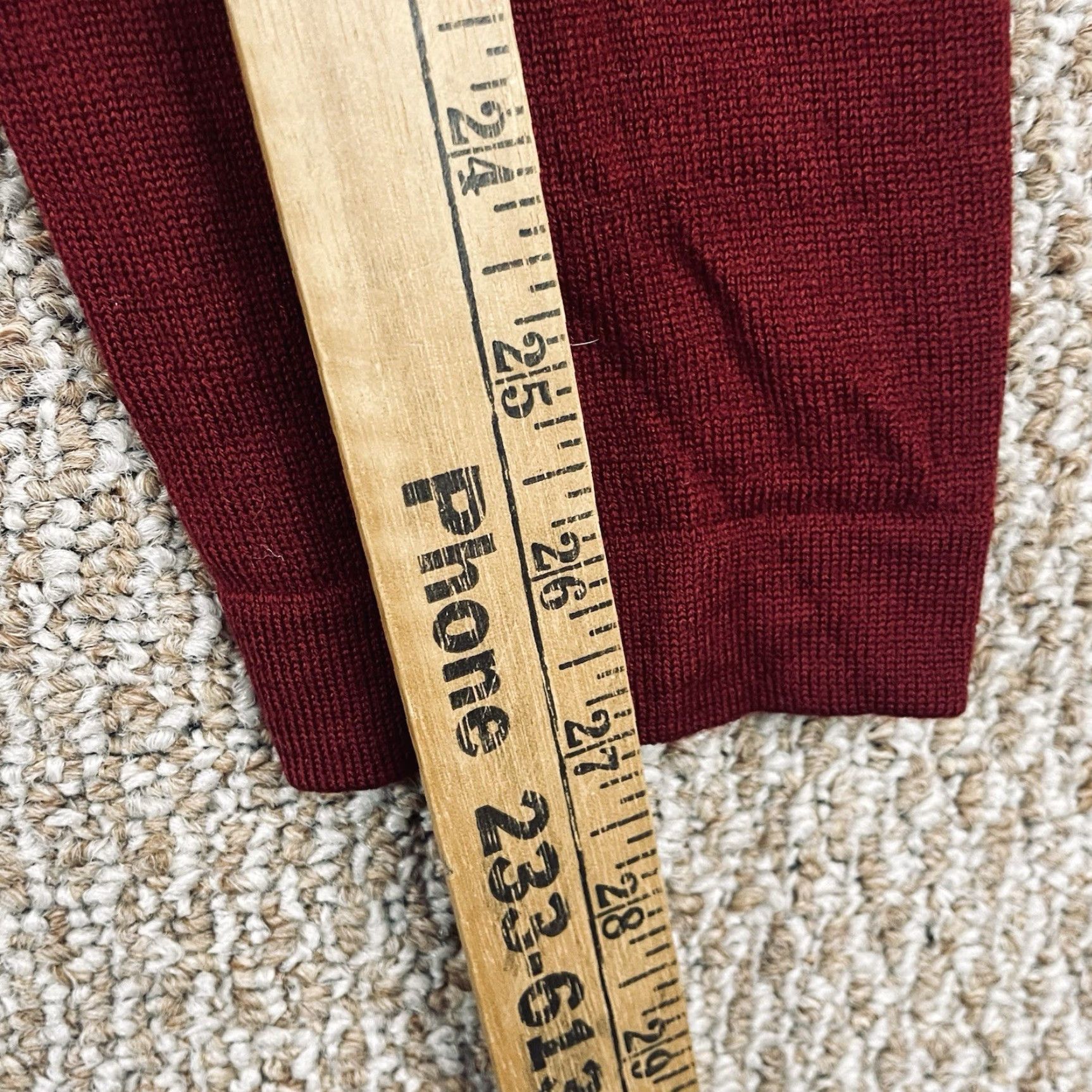 Eddie Bauer Eddie Bauer Sweater Men’s XL Red 100% Merino Wool Lightweight Casual Office T595 Size US XL / EU 56 / 4 - 6 Thumbnail