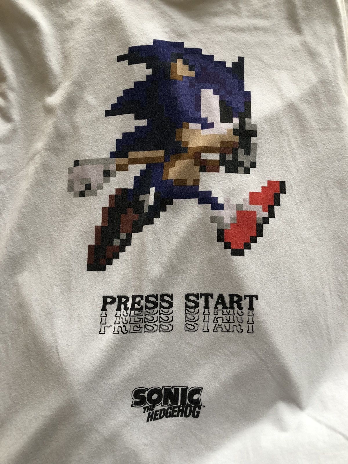 Vintage RARE SONIC THE HEDGEHOG GAME VINTAGE TEE SHIRT Size US L / EU 52-54 / 3 - 2 Thumbnail
