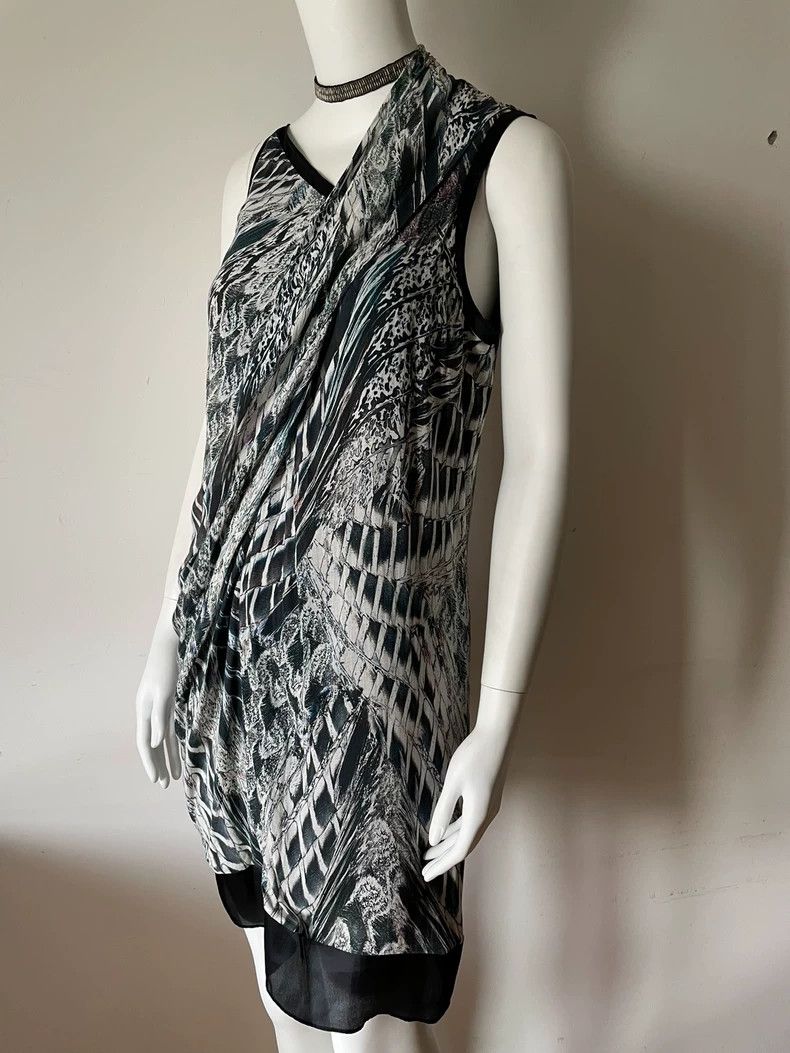 HELMUT LANG size4 A sheer silk dress
