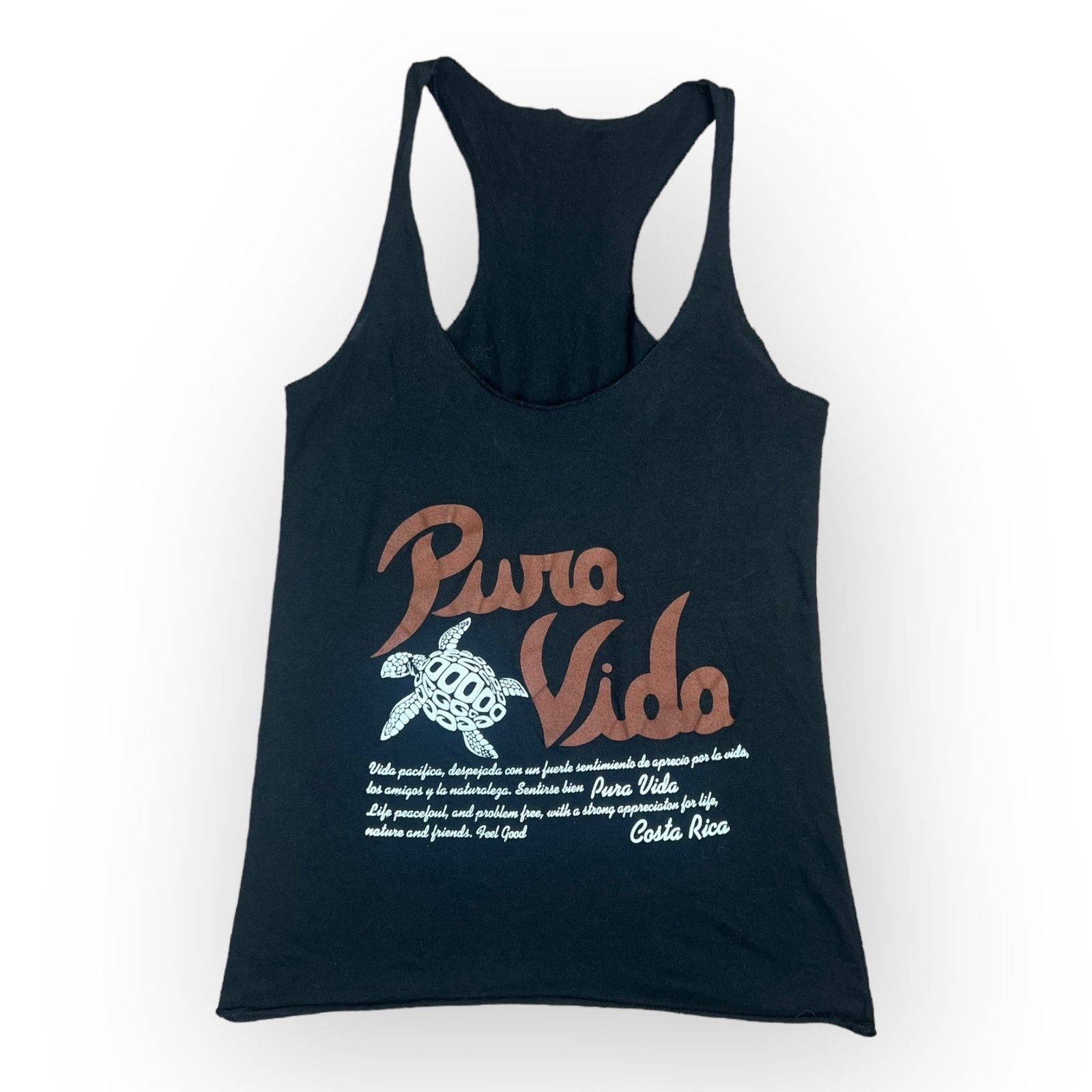 Vintage Pura Vida Costa Rica Tank - Black, Small Size S / US 4 / IT 40 - 6 Thumbnail