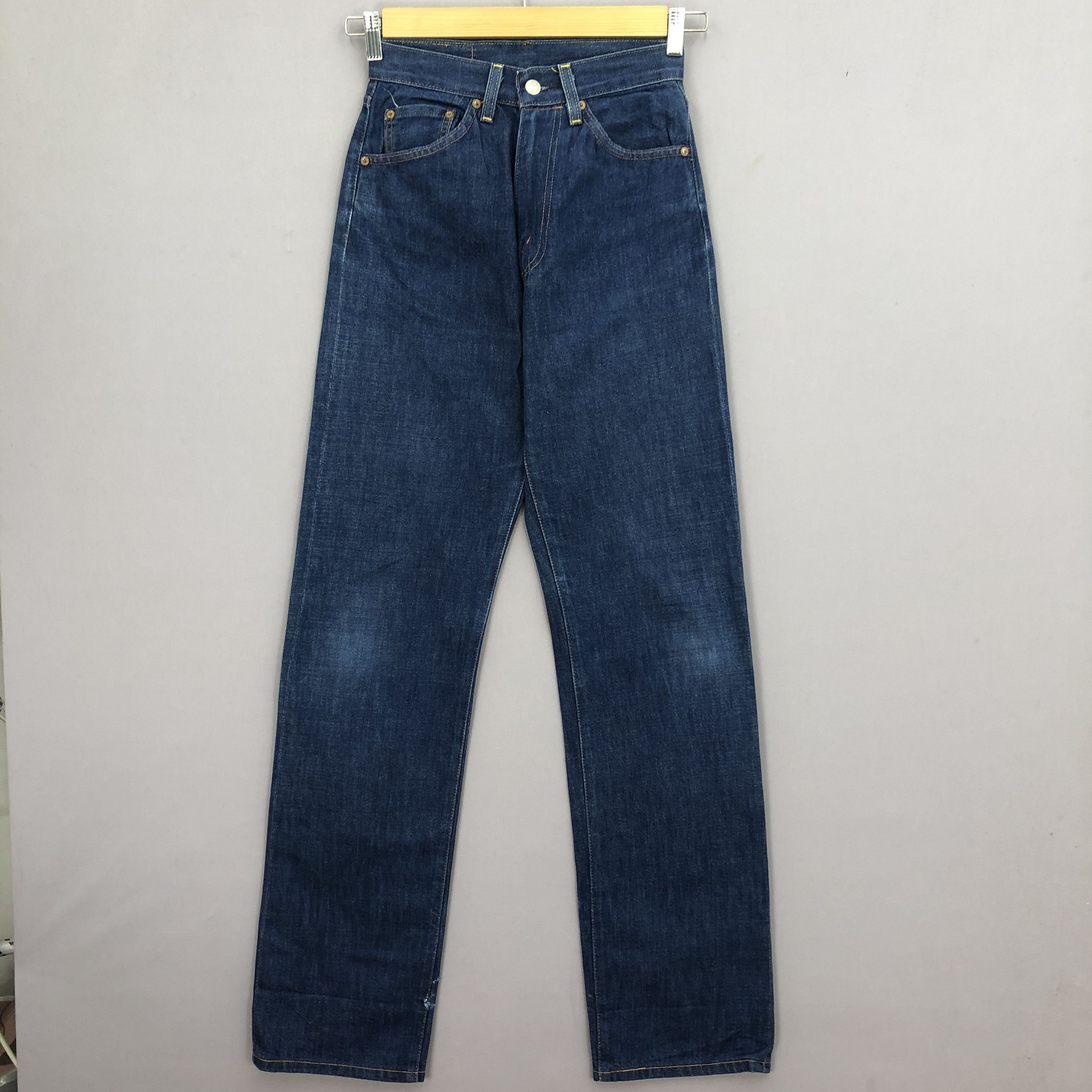 Levi's Vintage Levis 701 Selvedge Jeans Levi's Redline Denim Size 24" / US 00 / IT 34 - 1 Thumbnail
