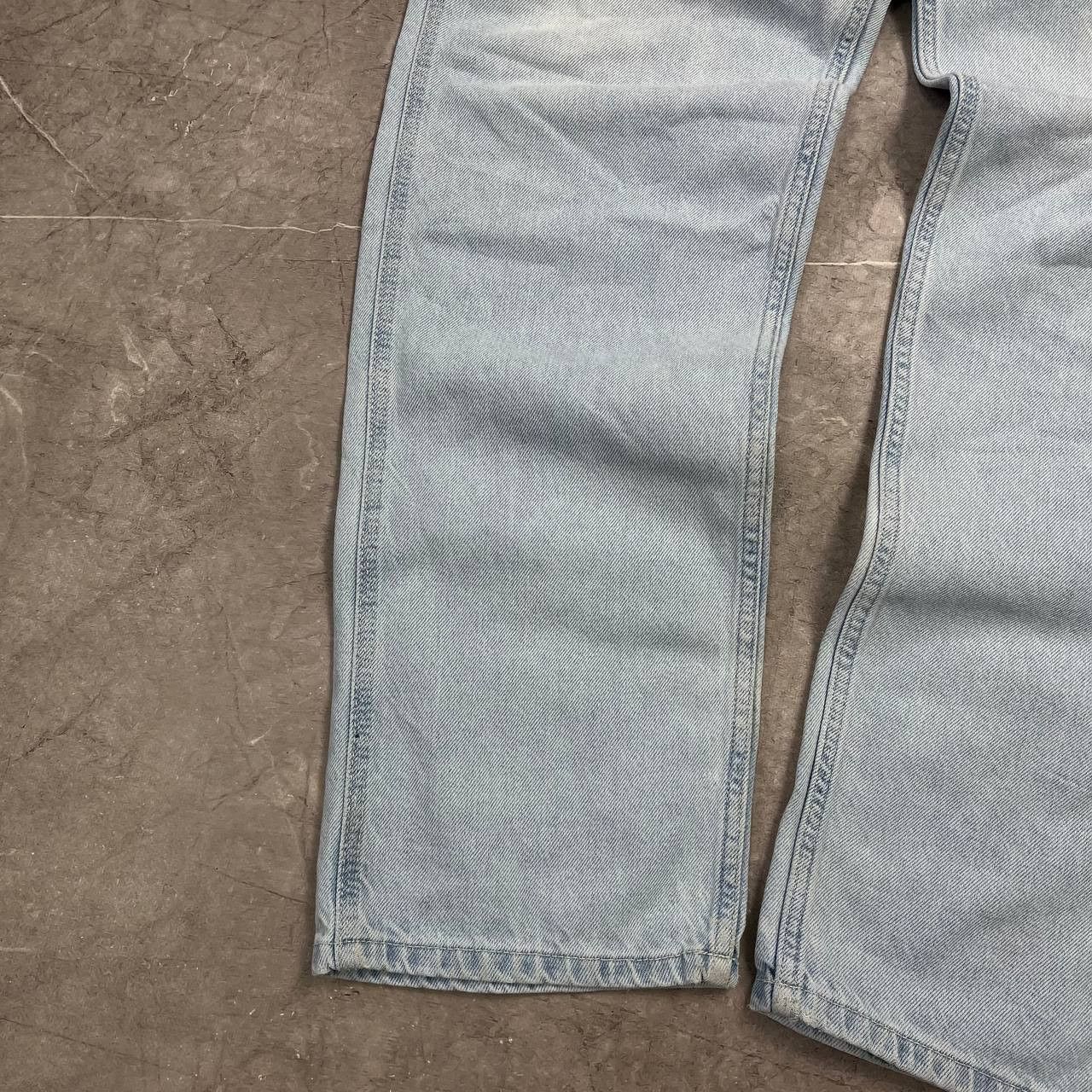 Dickies Vintage Dickies Washed Denim Blue Jeans Carpenter Y2K Baggy Size US 33 - 5 Thumbnail