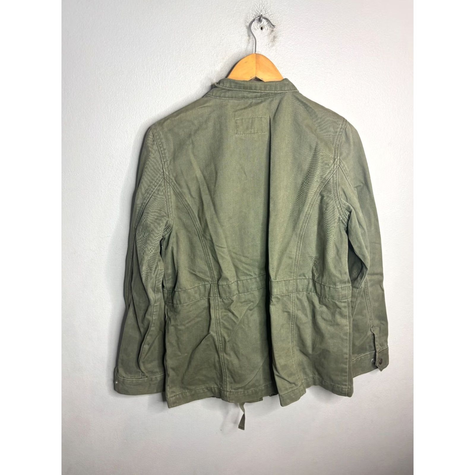 Levi's Levi's Jacket Womens Size Medium Green Utility Full Zip Snap On 5414 Size M / US 6-8 / IT 42-44 - 5 Thumbnail