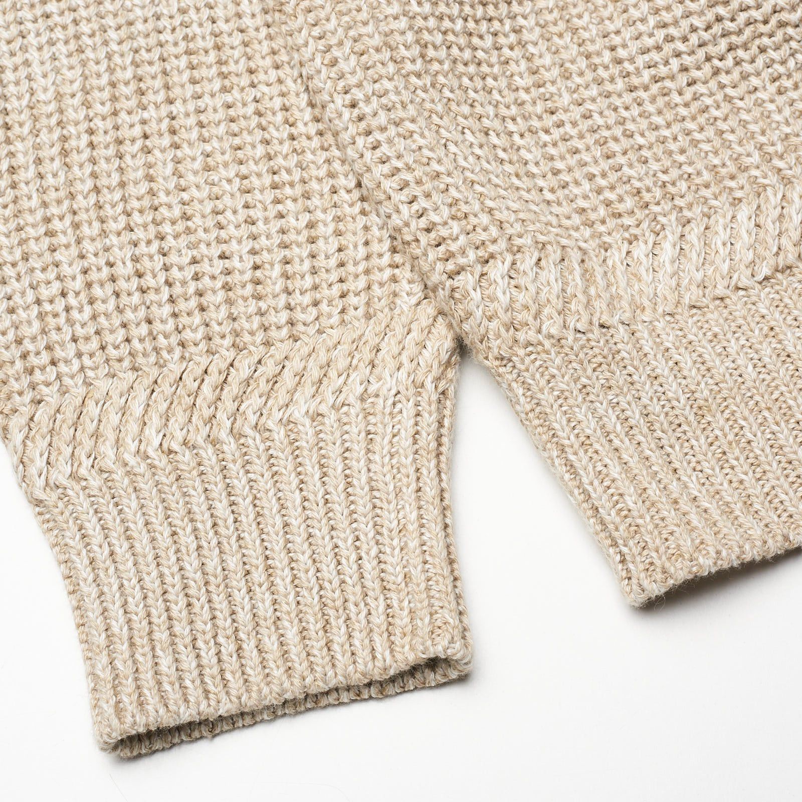 Berluti BERLUTI Paris Beige Linen-Cotton Knit Crewneck Sweater Size US M / EU 48-50 / 2 - 4 Thumbnail