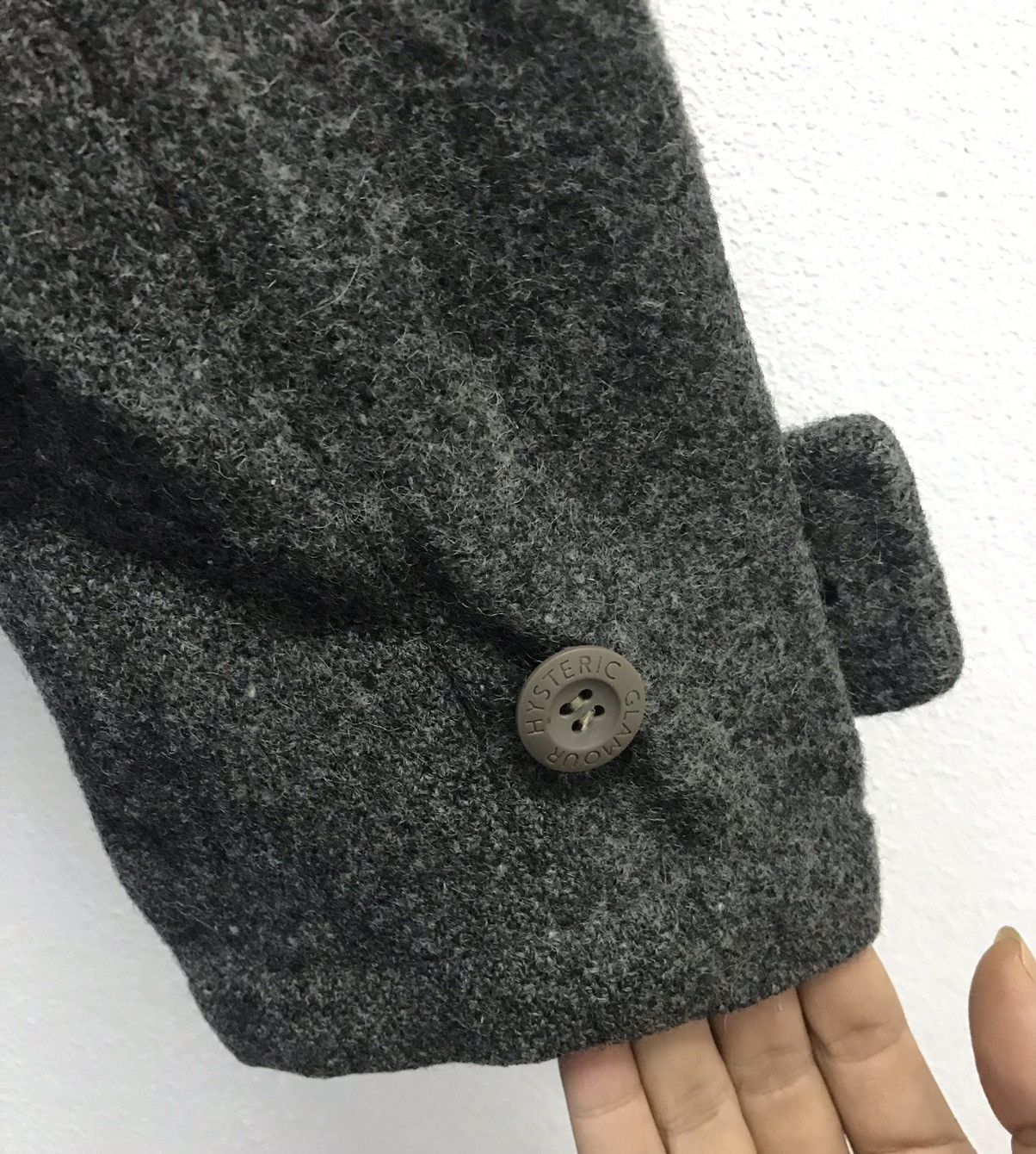 Hysteric Glamour × Japanese Brand VINTAGE HYSTERIC GLAMOUR 69-70 DUFFLE WOOL WITH PATCHES Size US M / EU 48-50 / 2 - 8 Thumbnail