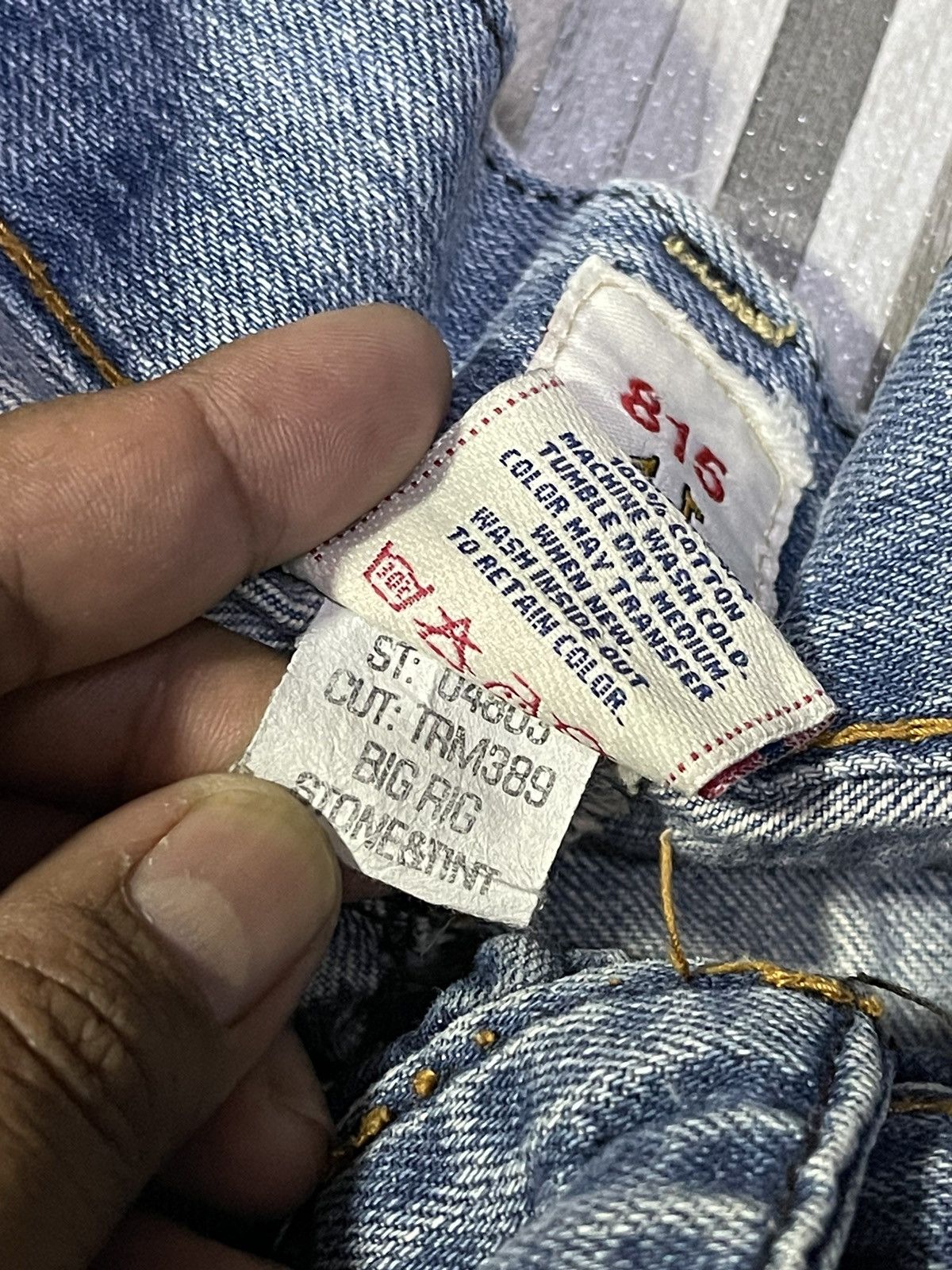 Jean × True Religion × Vintage Vintage True Religion Distressed Jean Size US 31 - 6 Thumbnail