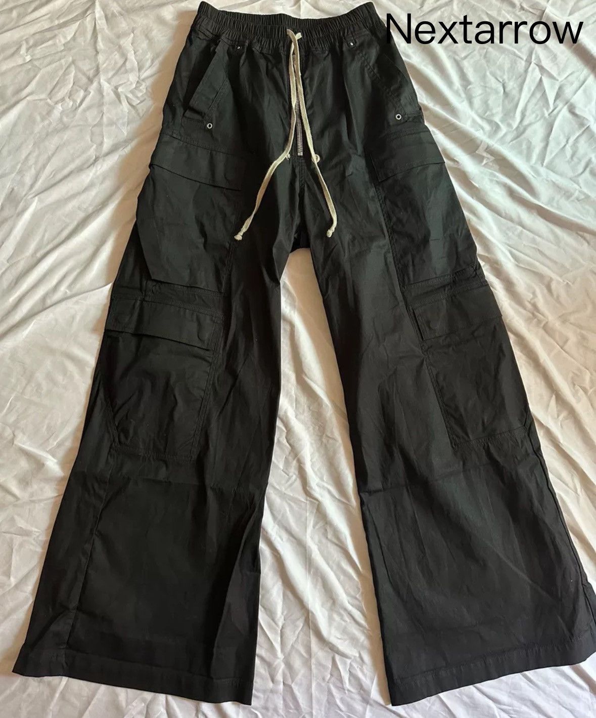 RickOwens WIDE BELA BLACK 44 Rick Owens 24SS WIDE BELA PANTS 44