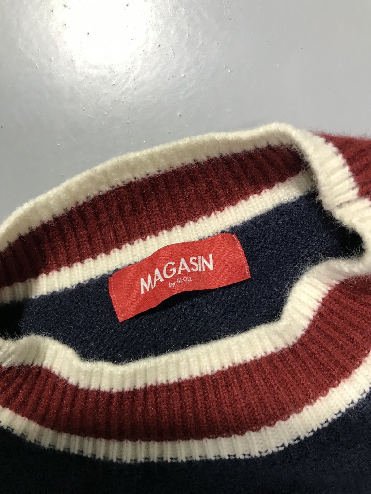Polo Ralph Lauren Vintage megasin bear knit sweater Size US M / EU 48-50 / 2 - 5 Thumbnail