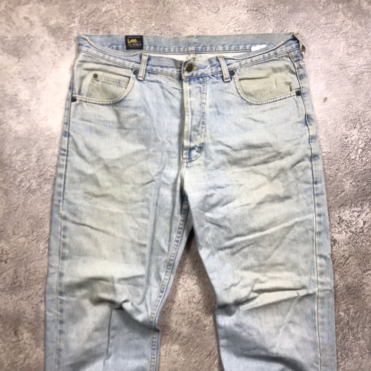 Vintage Vintage Lee Baggy Distressed Jeans Grunge 90s Thrashed 36 Size US 36 / EU 52 - 3 Thumbnail