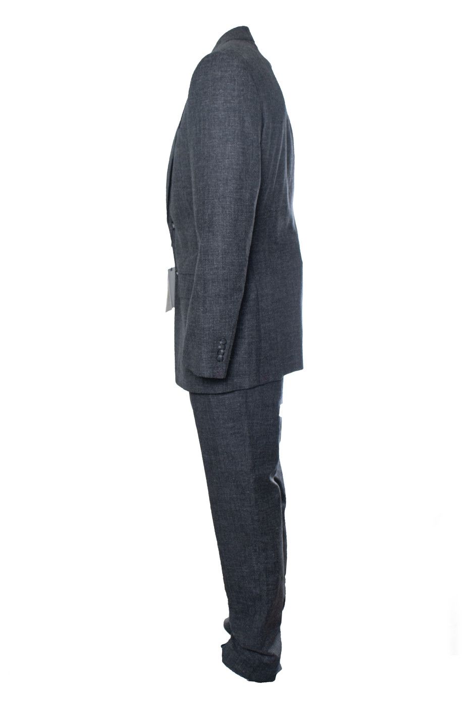 Suitsupply Suitsupply, grey Lazio single breasted suit Size 42L - 2 Thumbnail