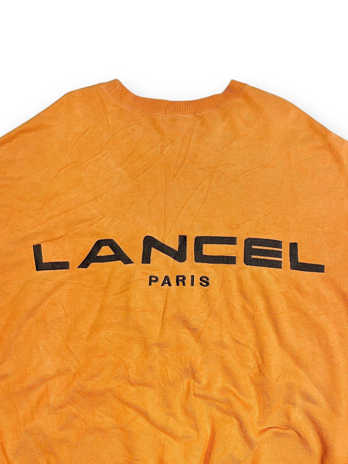 Lancel Paris Big Script Made In Japan Vintage Sweatshirt