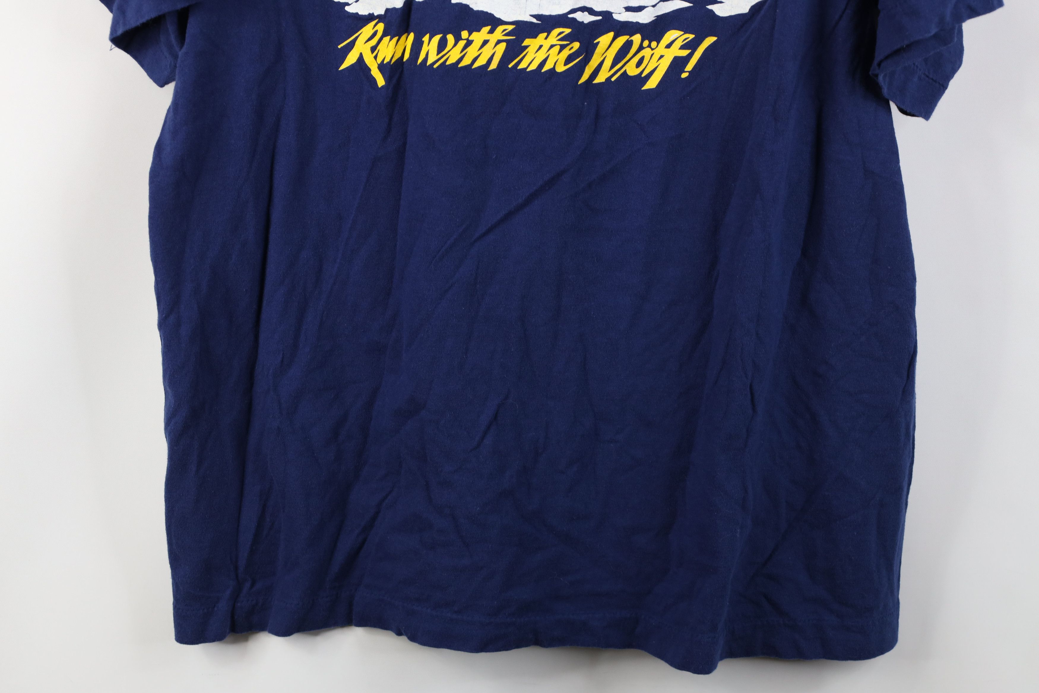 Vintage Vintage 80s Nordik Wolf Light Beer Pocket T-Shirt Cotton Size US M / EU 48-50 / 2 - 16 Thumbnail