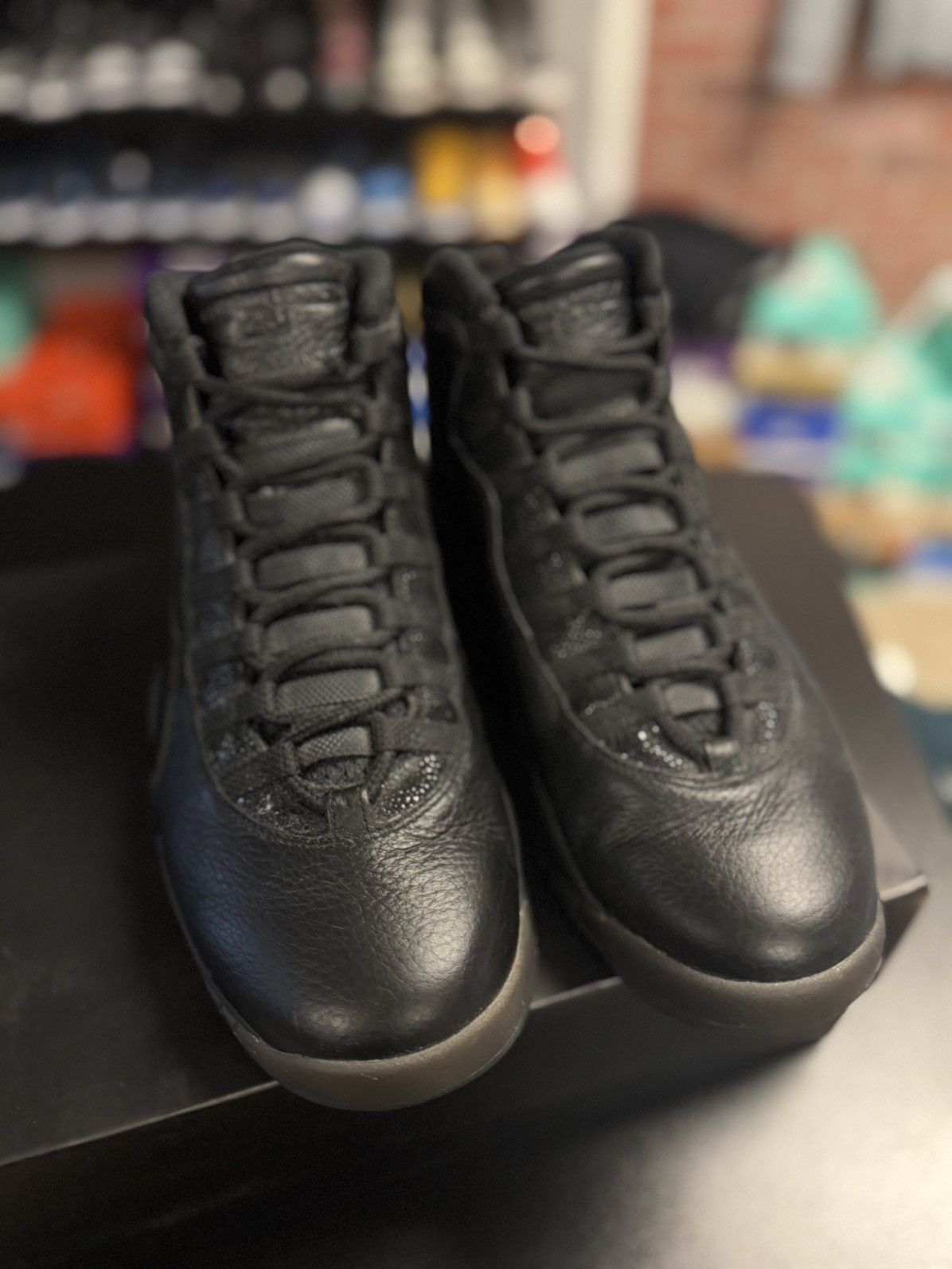 Jordan Brand × Nike Jordan 10 Drake OVO Black Size 11.5 🧼 W BOX Size US 11.5 / EU 44-45 - 10 Thumbnail