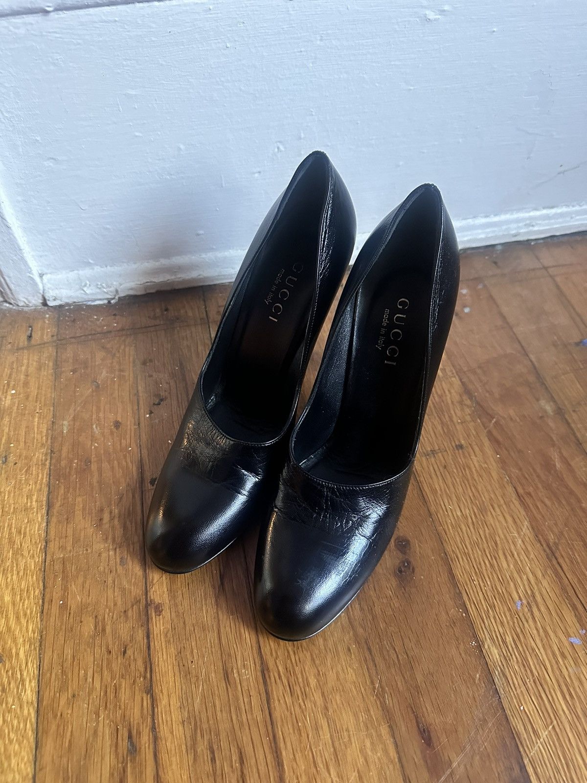 Gucci Gucci leather heels Size US 7.5 / IT 37.5 - 4 Thumbnail