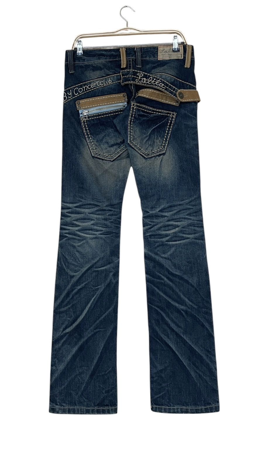 Japanese Brand × Le Grande Bleu (L.G.B.) × Vintage Vintage Japanese Brand Lolita Jeans 1990s Size US 31 - 2 Thumbnail