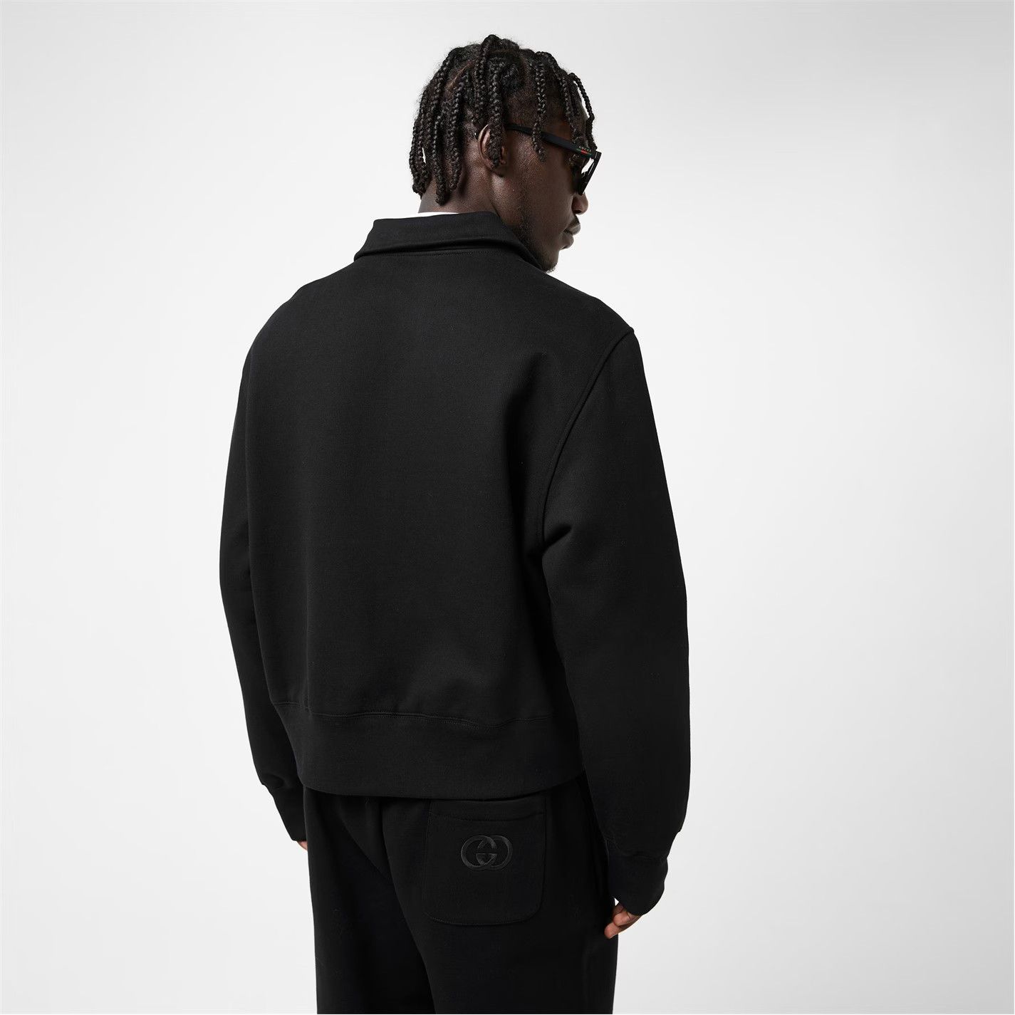 Gucci o1g2r1mq0426 Zip Sweatshirts in Black Size US M / EU 48-50 / 2 - 5 Thumbnail