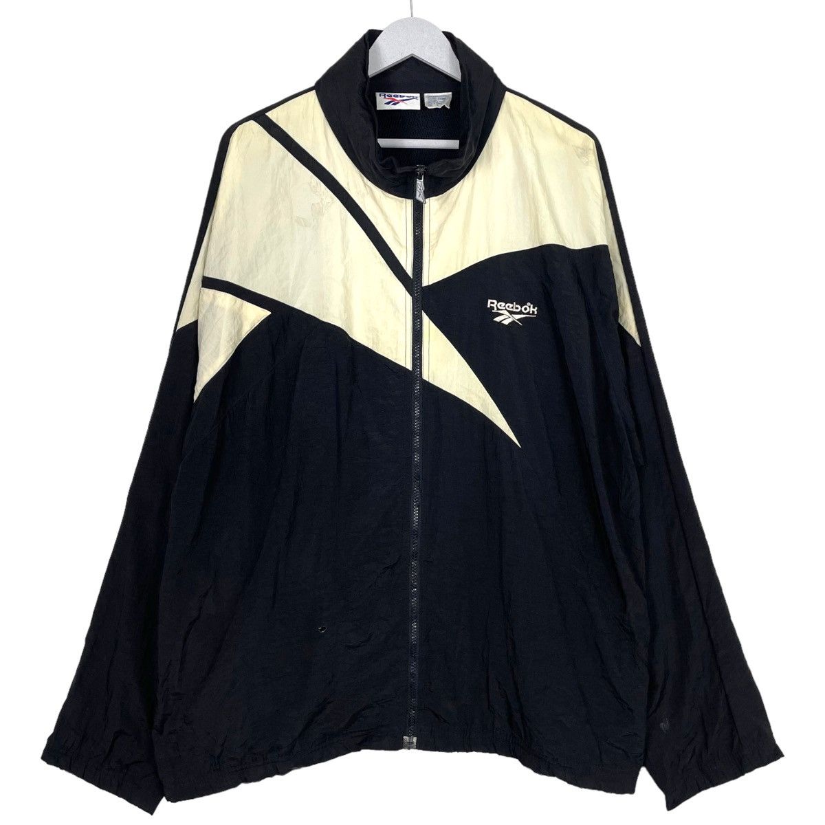Reebok × Vintage 💥VINTAGE 90s REEBOK BIG LOGO BAGGY WINDBREAKER Size US L / EU 52-54 / 3 - 1 Thumbnail