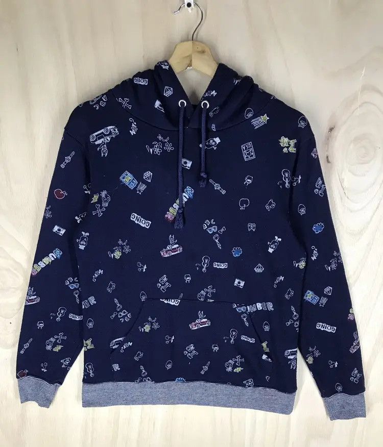 Japanese Brand Modish Gaze Fullprint Hoodies Size M / US 6-8 / IT 42-44 - 1 Thumbnail