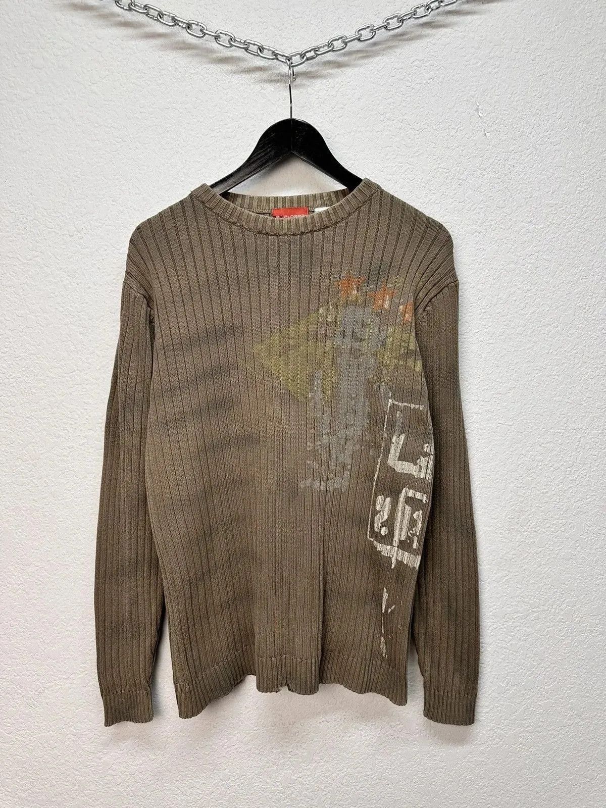 The Lost Explorer Y2k Gothic Avatngarde Sweater Distressed Gautier Japanese Size US M / EU 48-50 / 2 - 2 Thumbnail