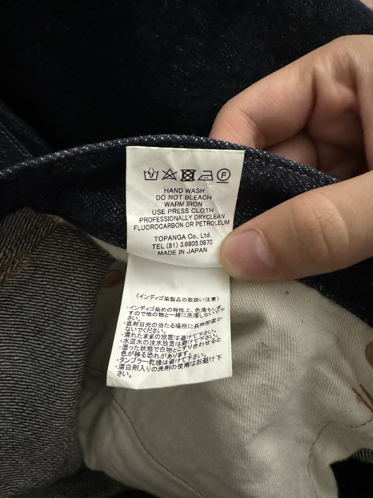 Japanese Brand × Stevenson Overall Co. Stevenson overall co. Denim jeans 714 Size US 34 / EU 50 - 6 Thumbnail