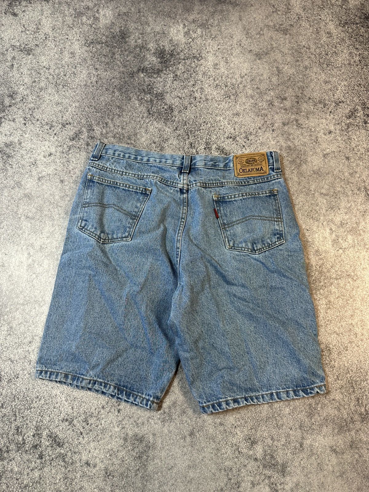 Vintage Y2K Vintage Casual Denim Shorts Rap Baggy Streetwear Rare XL Size US 36 / EU 52 - 3 Thumbnail