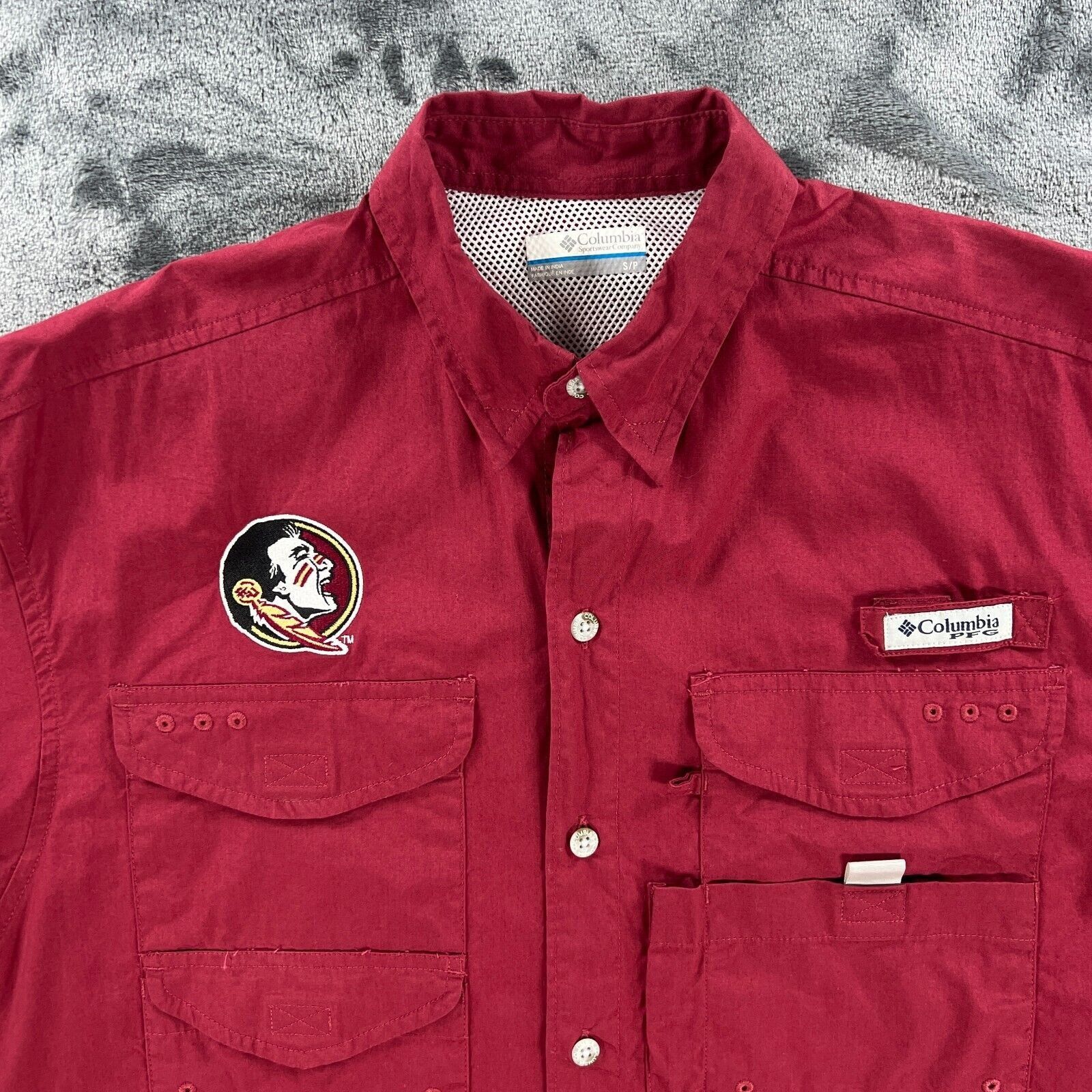 Columbia Columbia PFG Fishing Vented Shirt Men S Florida State Semino Size US S / EU 44-46 / 1 - 3 Thumbnail