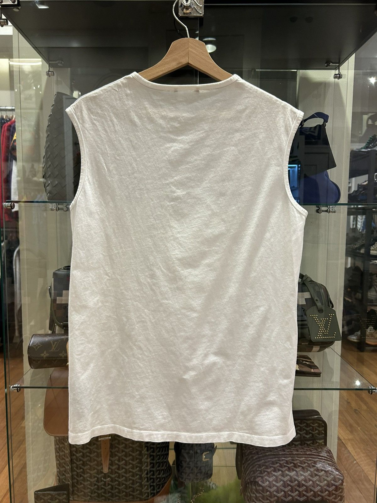 Raf Simons Raf Simons Archive Redux Kollaps Sleeveless Tee Size US XL / EU 56 / 4 - 2 Thumbnail