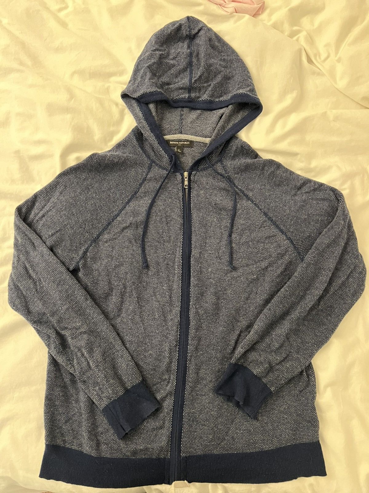 Banana Republic Banana Republic Zip Up Hoodie Size US L / EU 52-54 / 3 - 1 Thumbnail