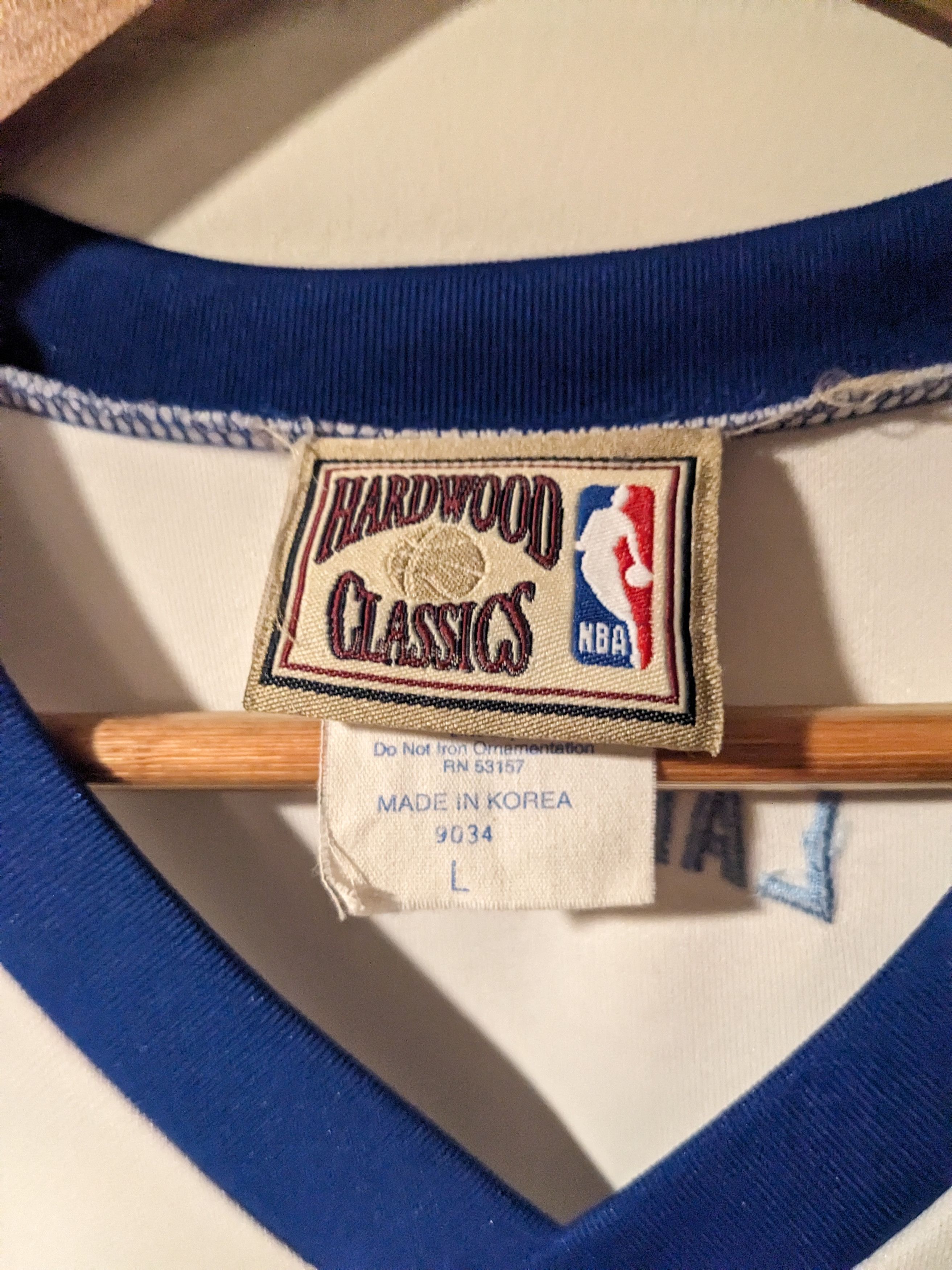 NBA × Vintage Vintage 90s Los Angeles Lakers Hardwood Basketball Jersey Size US L / EU 52-54 / 3 - 4 Thumbnail