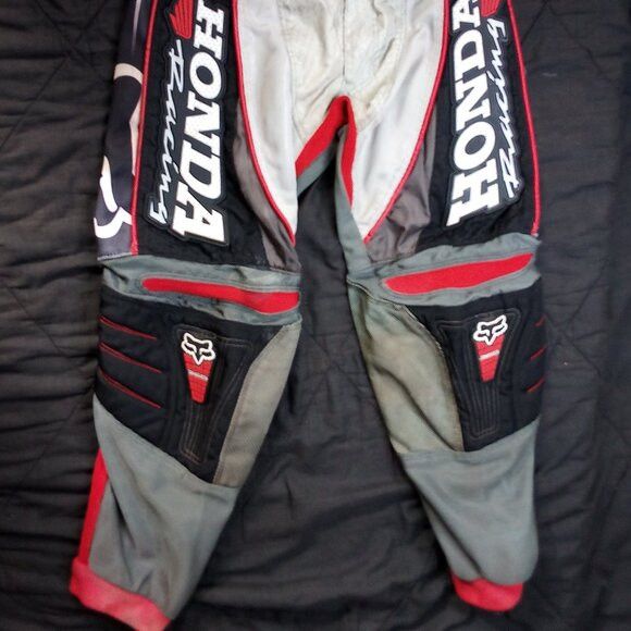 Fox Racing × Honda × Vintage Vintage FOX Racing Honda 360 Motocross Pants Size US 30 / EU 46 - 3 Thumbnail