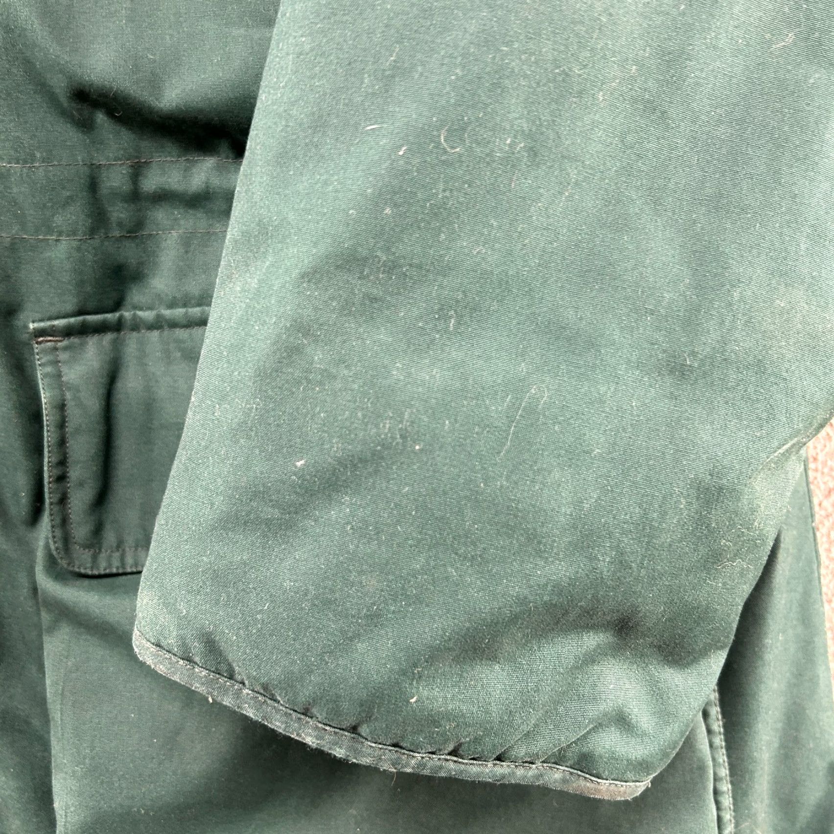 Eddie Bauer VINTAGE Eddie Bauer Jacket Mens L Green Puffer Hooded Goose Down Ridge Line 90s Size US L / EU 52-54 / 3 - 6 Thumbnail