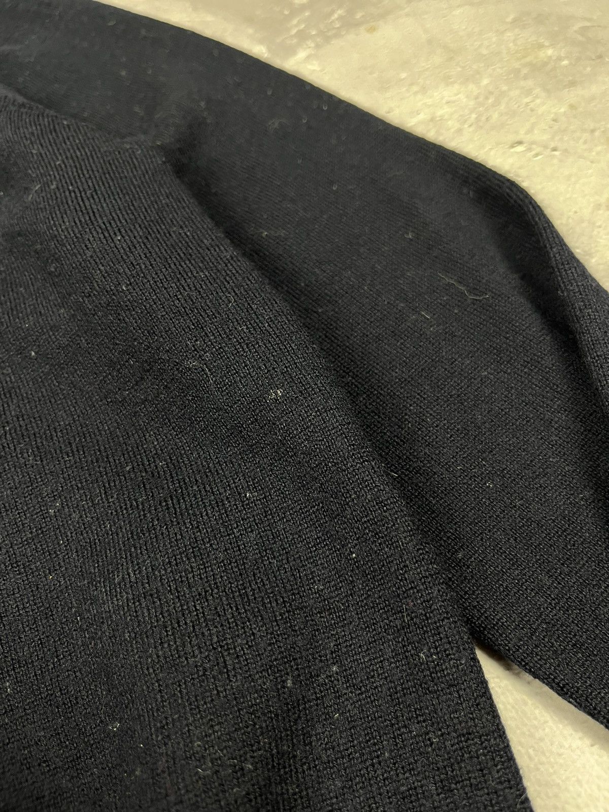 Sezane SEZANE Wool Button Neck Sweater Size S Blue Size S / US 4 / IT 40 - 5 Thumbnail