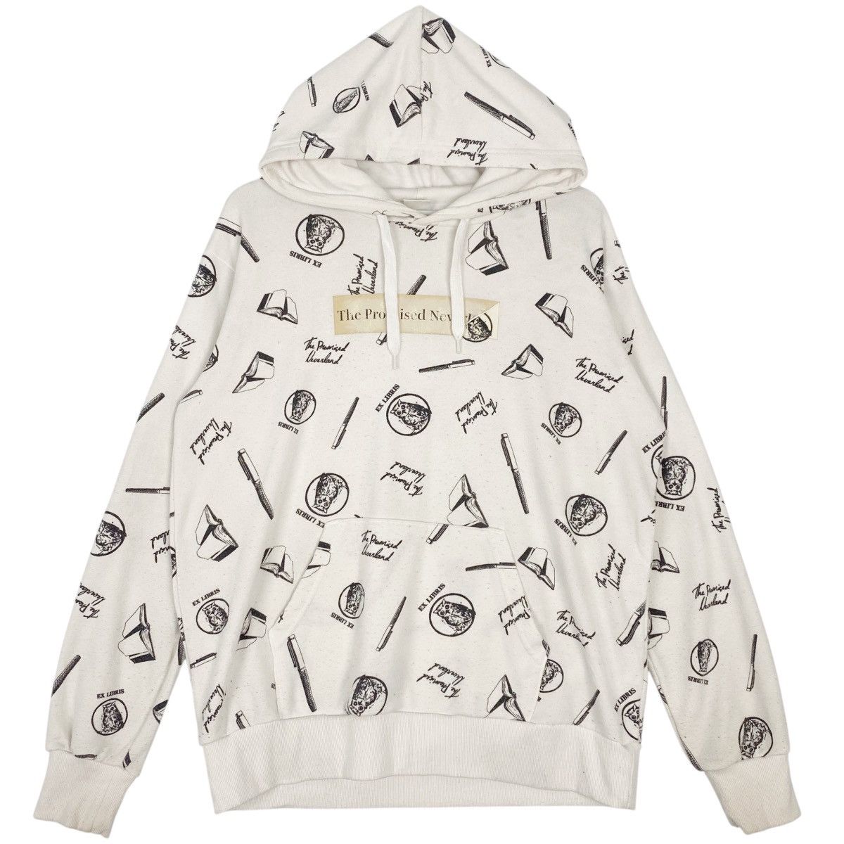 Other Vintage The Promise Neverland Hoodie Sweater Big Logo White Size US M / EU 48-50 / 2 - 1 Thumbnail