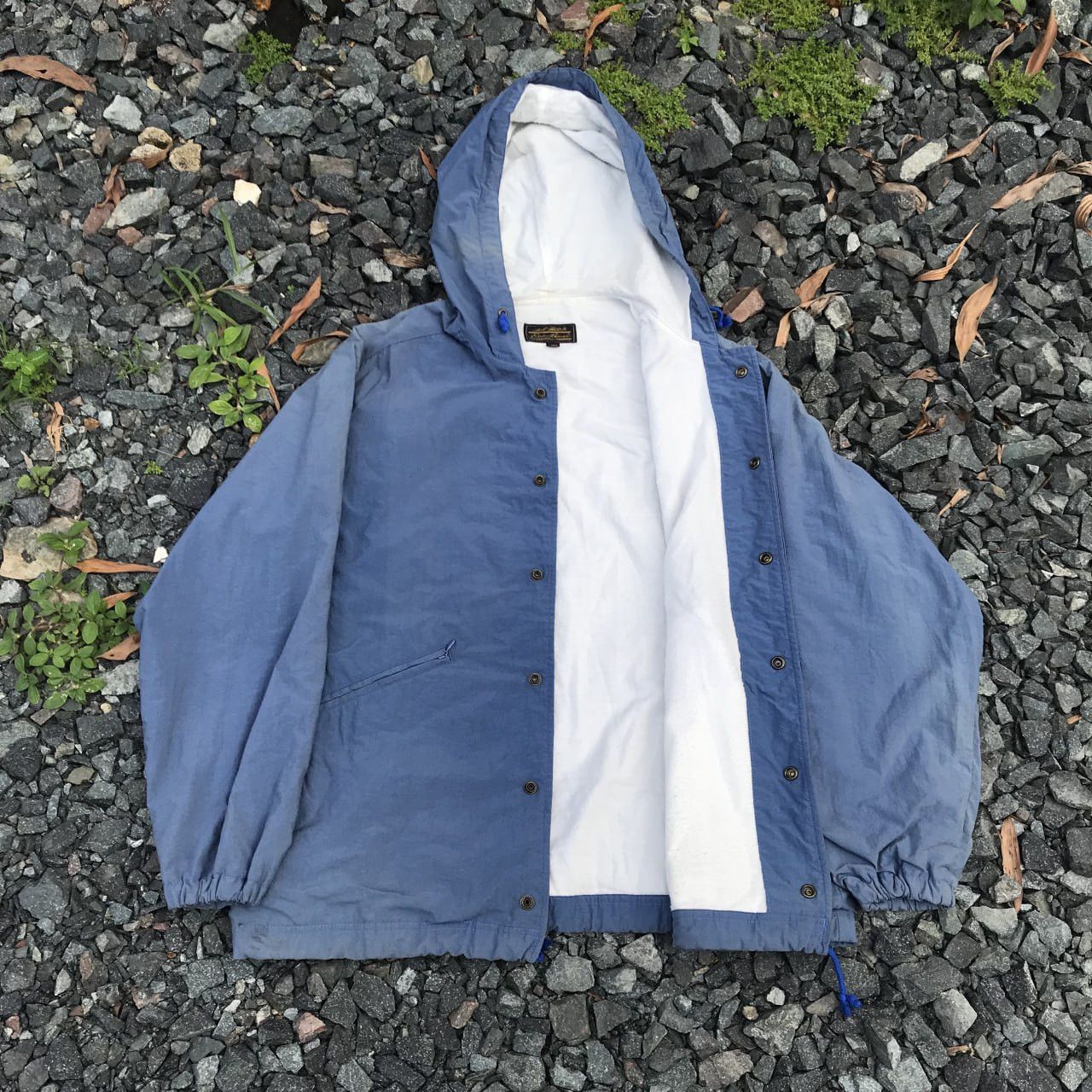 Eddie Bauer × Vintage VINTAGE 90S EDDIE BAUER FADED JACKET HOODIE Size US L / EU 52-54 / 3 - 6 Thumbnail