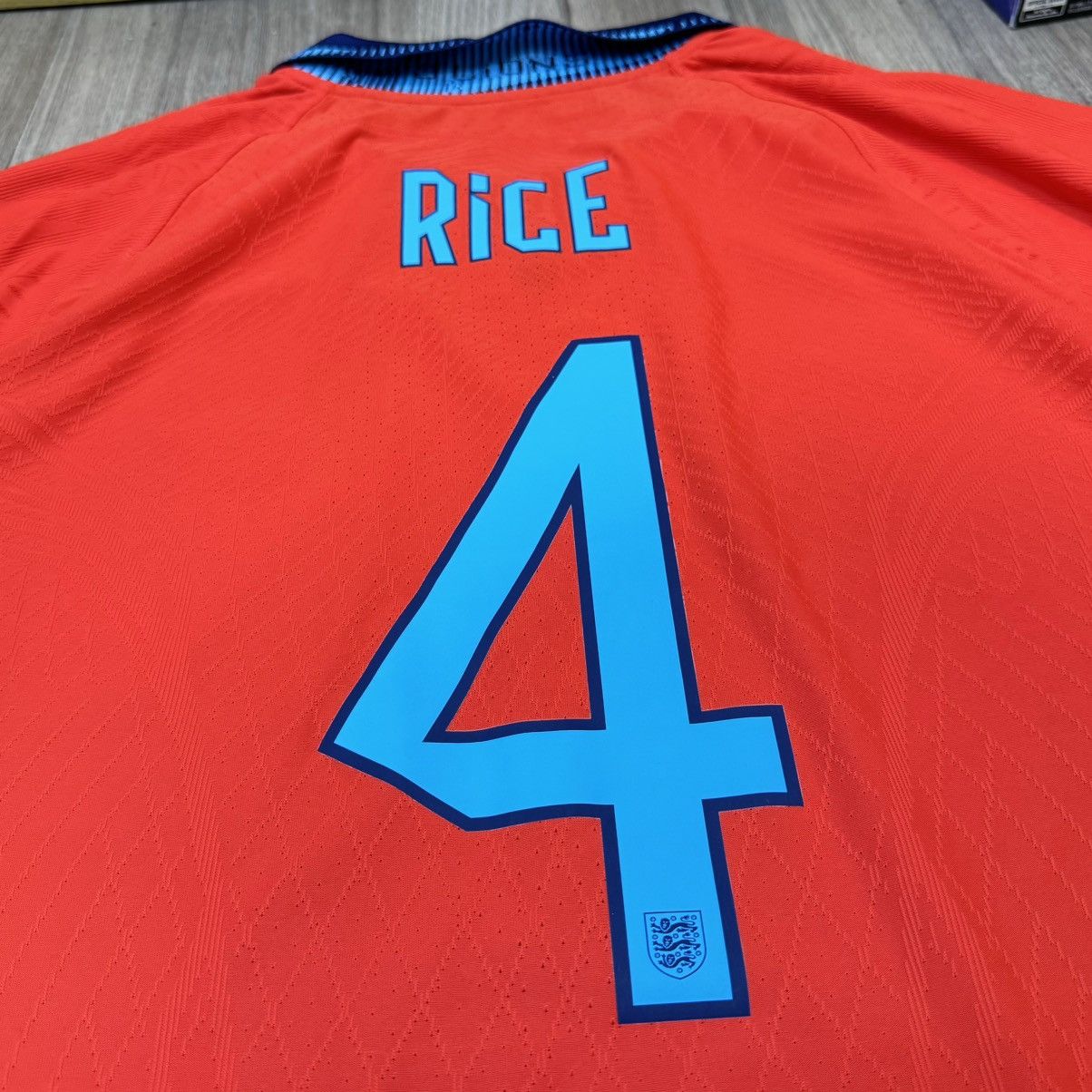 Nike England 22/23 player issue away shirt #4 Rice (Bnwt) Size US XL / EU 56 / 4 - 6 Thumbnail