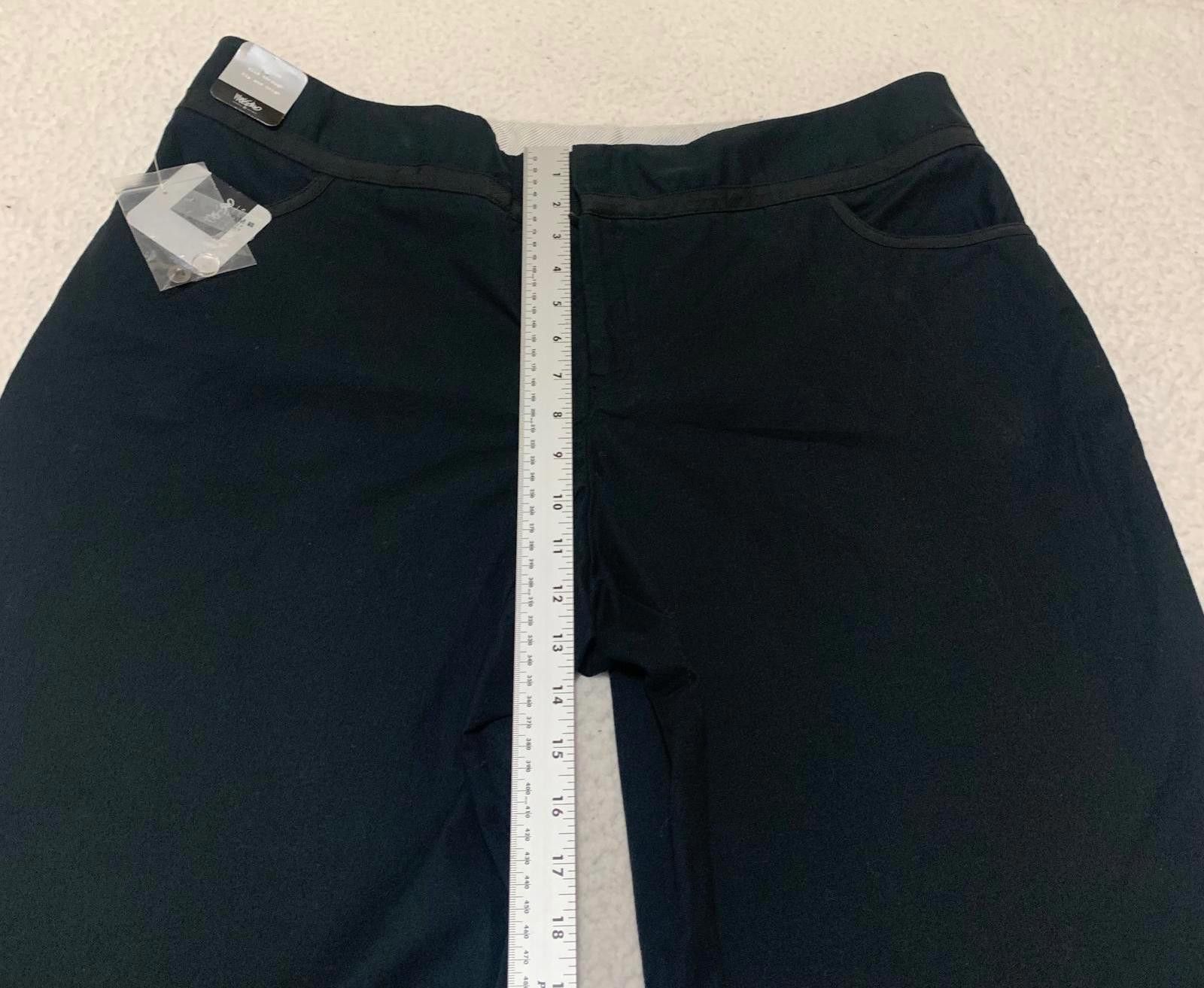 Mossimo Mossimo Women's Size 20W Black Cropped Wide-Leg Pants Size 42" / US 20 - 7 Thumbnail