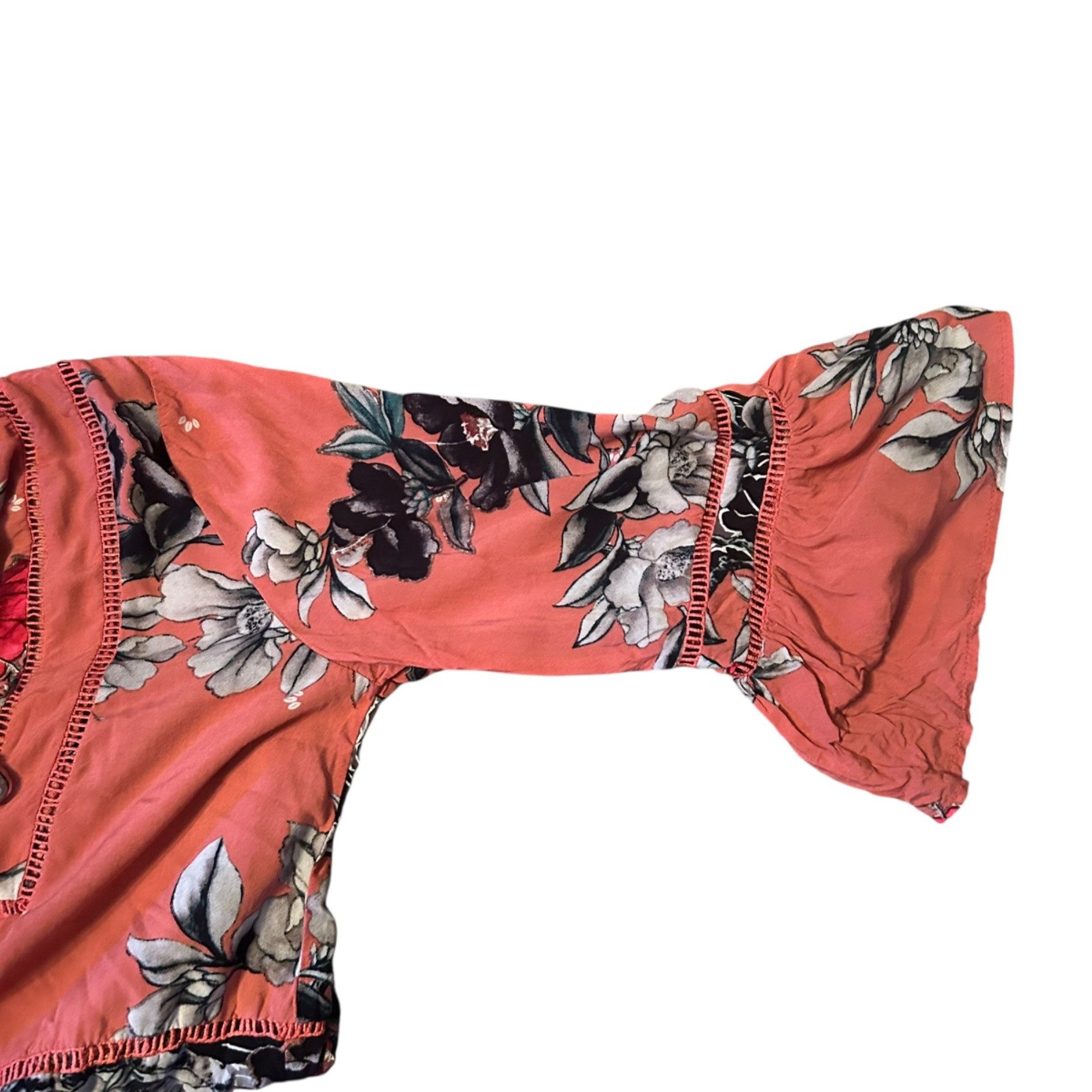 Other Jaase Floral Print Boho Cropped Quarter Sleeve S Size S / US 4 / IT 40 - 5 Thumbnail