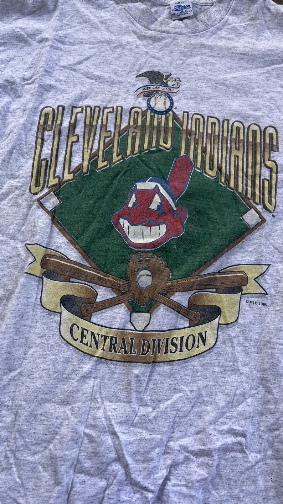 Salem Sportswear Vintage Cleveland Indiana Tee Size US XL / EU 56 / 4 - 2 Thumbnail