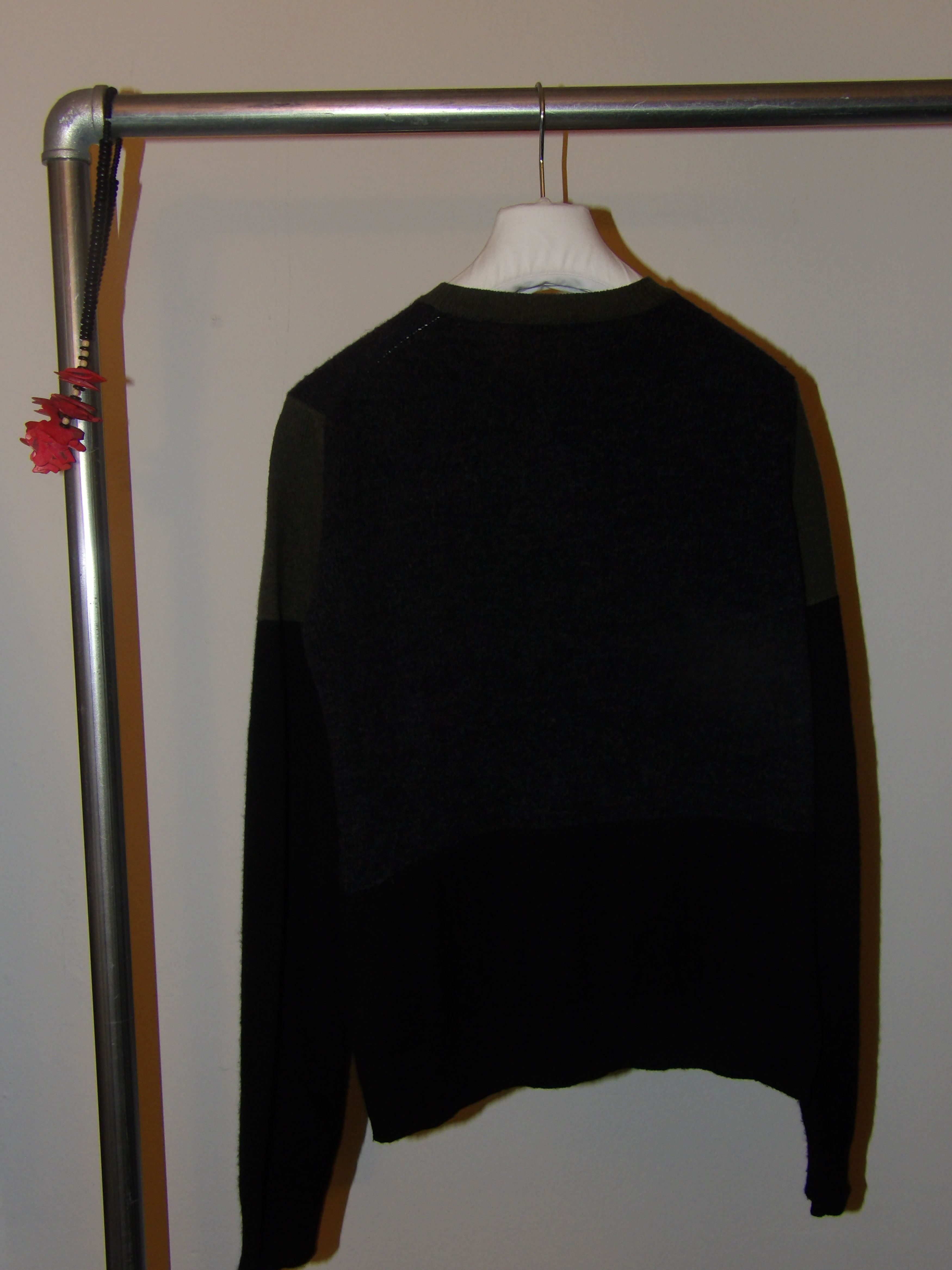 Celine Phoebe Philo Celine F/W 2014 Colorblock Sweater Size L / US 10 / IT 46 - 2 Thumbnail